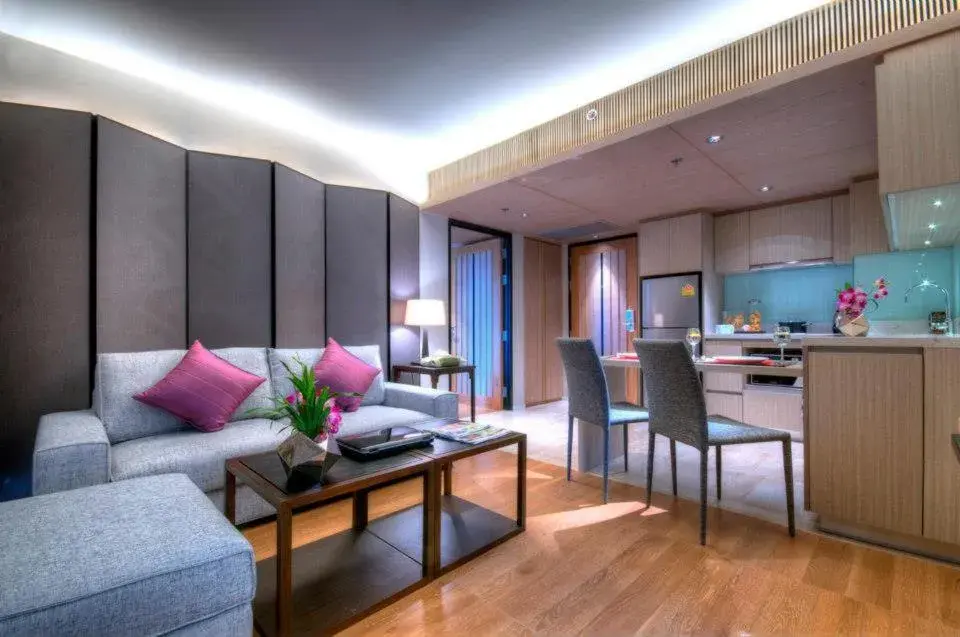 Two-Bedroom Suite in Arcadia Suites Bangkok Two-Bedroom Suite in Arcadia Suites Bangkok