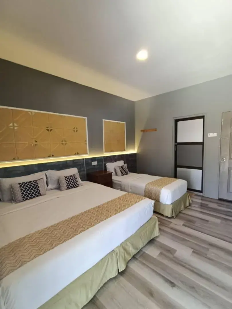 Twin Room with Balcony in Tc theme park Guest house Twin Room with Balcony in Tc theme park Guest house