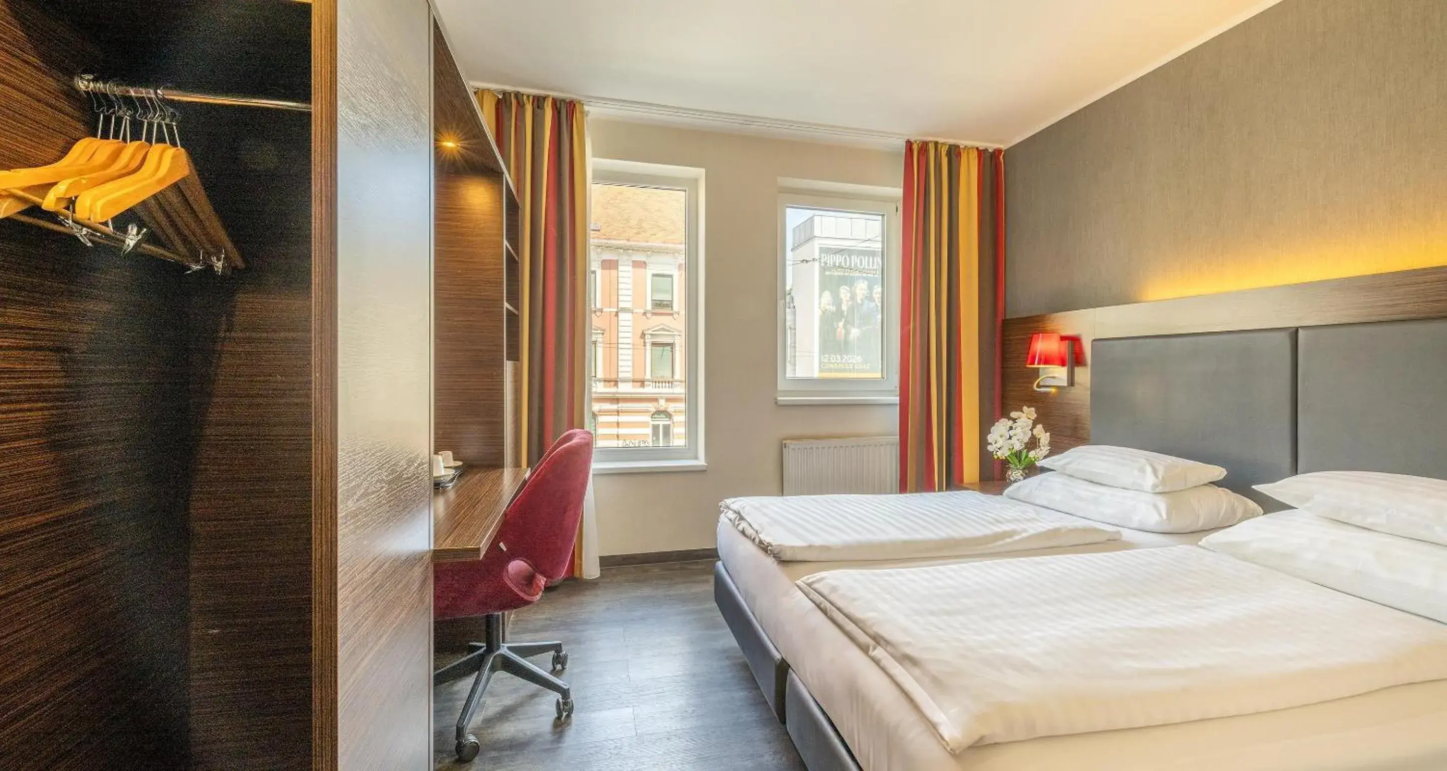 Standard Twin Room in Best Western Plus Plaza Hotel Graz Standard Twin Room in Best Western Plus Plaza Hotel Graz