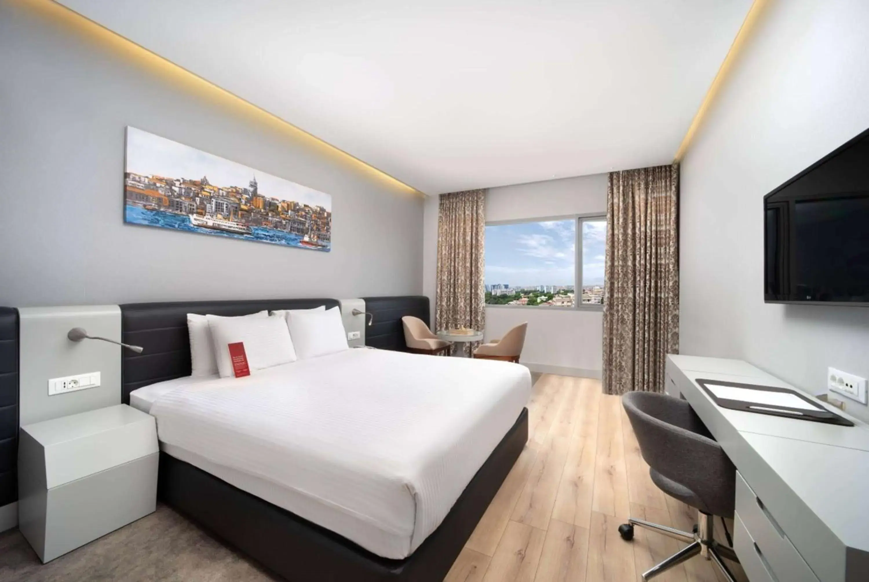 Standard King Room with City View in Ramada Plaza by Wyndham Istanbul Atakoy Standard King Room with City View in Ramada Plaza by Wyndham Istanbul Atakoy