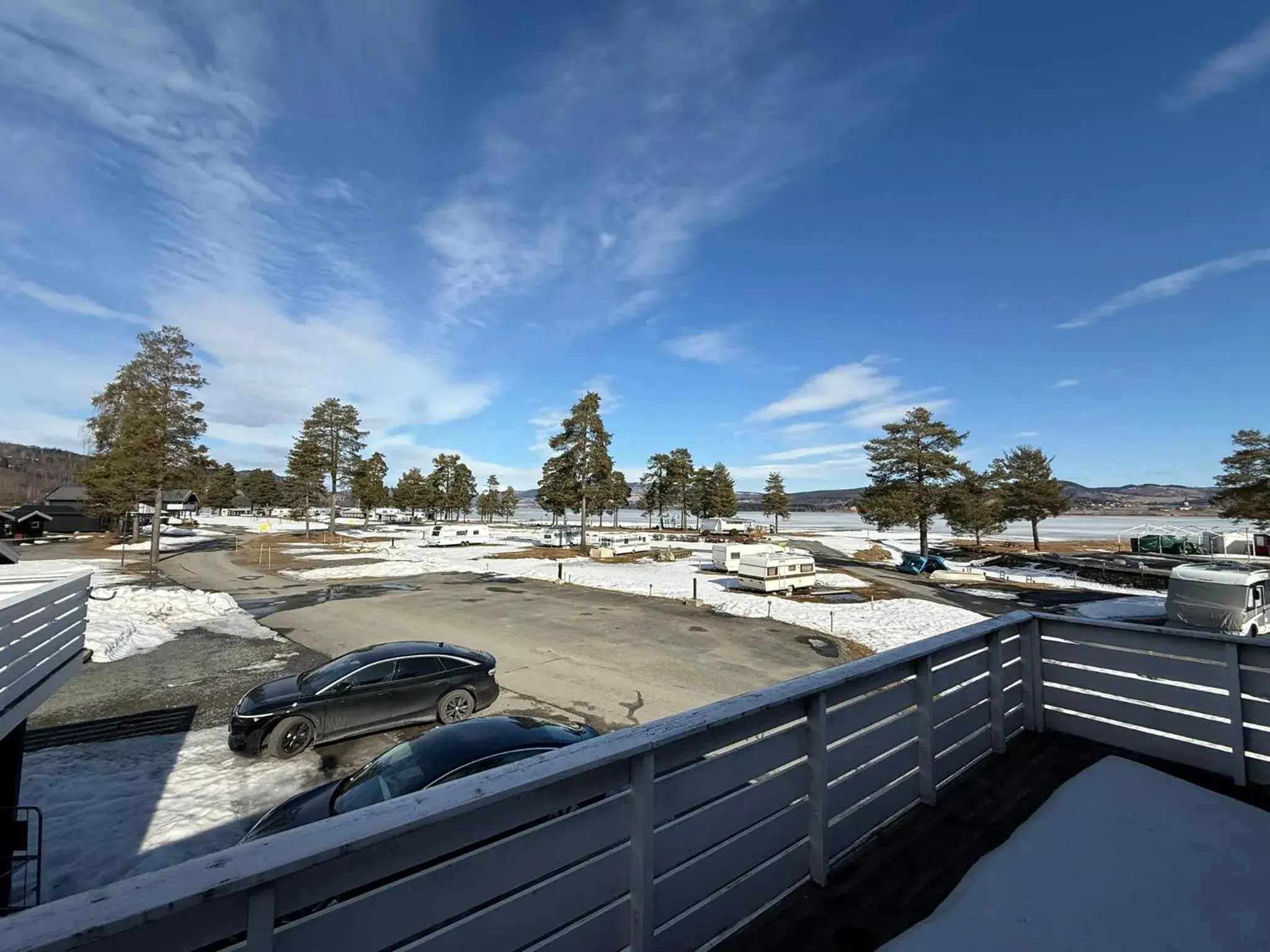 Three-Bedroom Apartment with Lake View in Sveastranda Camping Three-Bedroom Apartment with Lake View in Sveastranda Camping