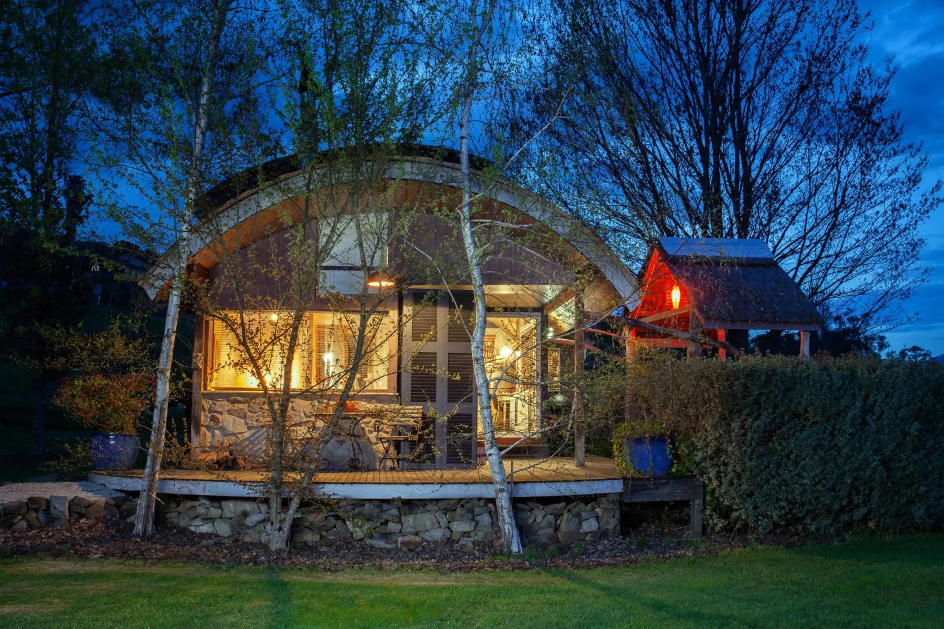 Honeymoon Chalet with Spa Bath in Dreamers Honeymoon Chalet with Spa Bath in Dreamers