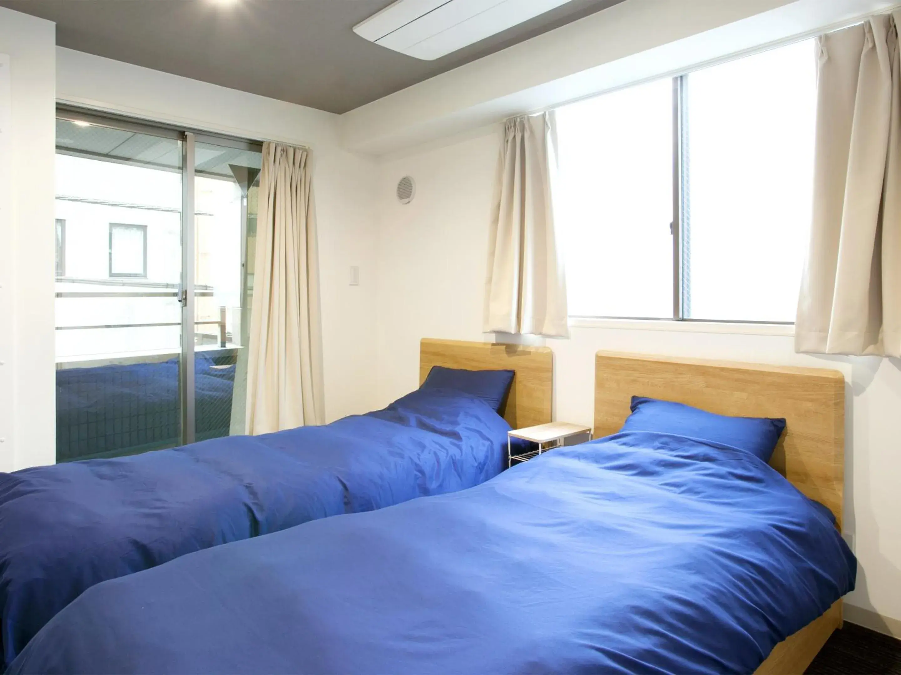 Twin Room with Balcony #02 - single occupancy in Hotel Cocoro Inn Asakusa Kuramae Twin Room with Balcony #02 - single occupancy in Hotel Cocoro Inn Asakusa Kuramae
