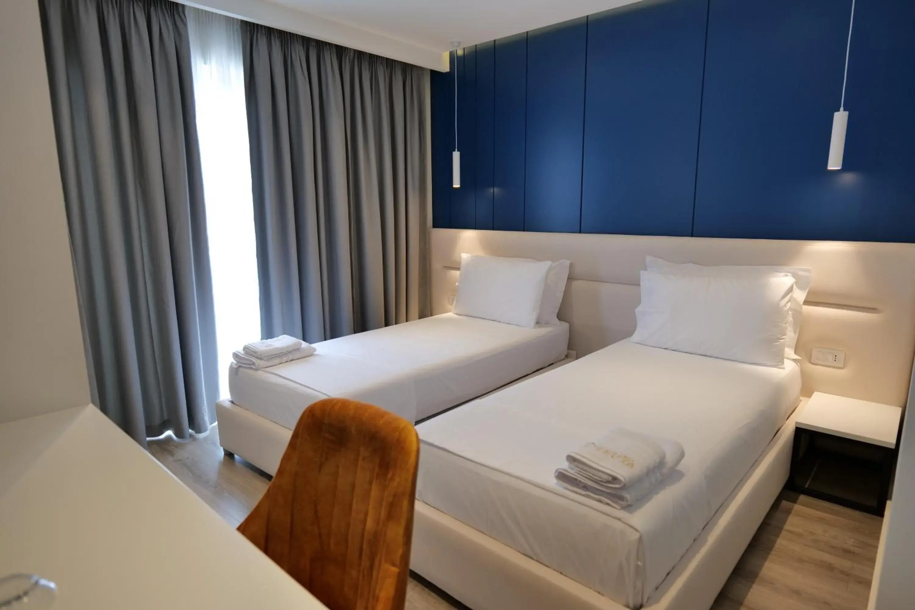 Twin Room with Balcony in Hotel Teuta Twin Room with Balcony in Hotel Teuta