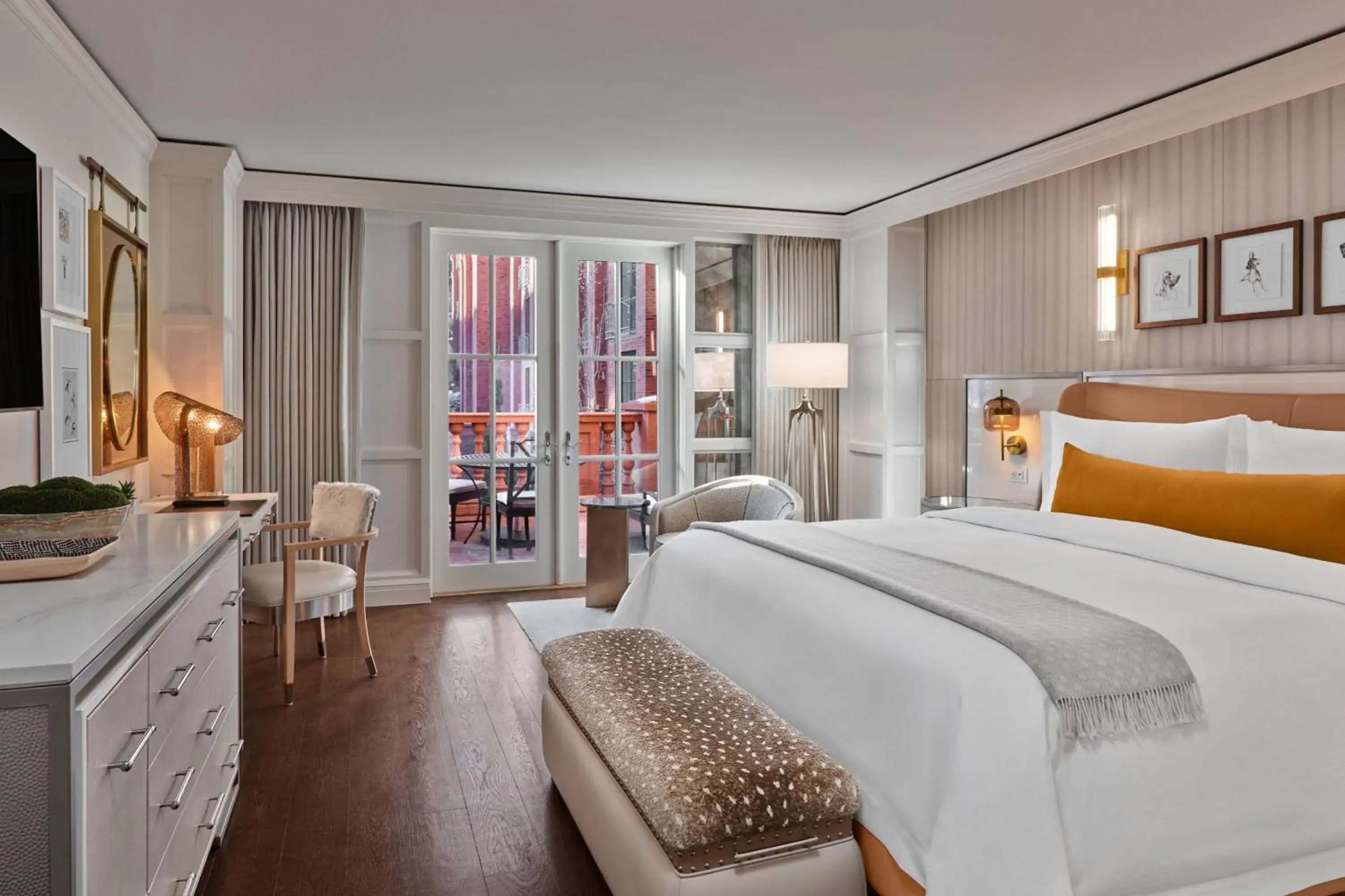 Grand Deluxe with Balcony, Guest room, 1 King, Balcony in St. Regis Aspen Resort Grand Deluxe with Balcony, Guest room, 1 King, Balcony in St. Regis Aspen Resort