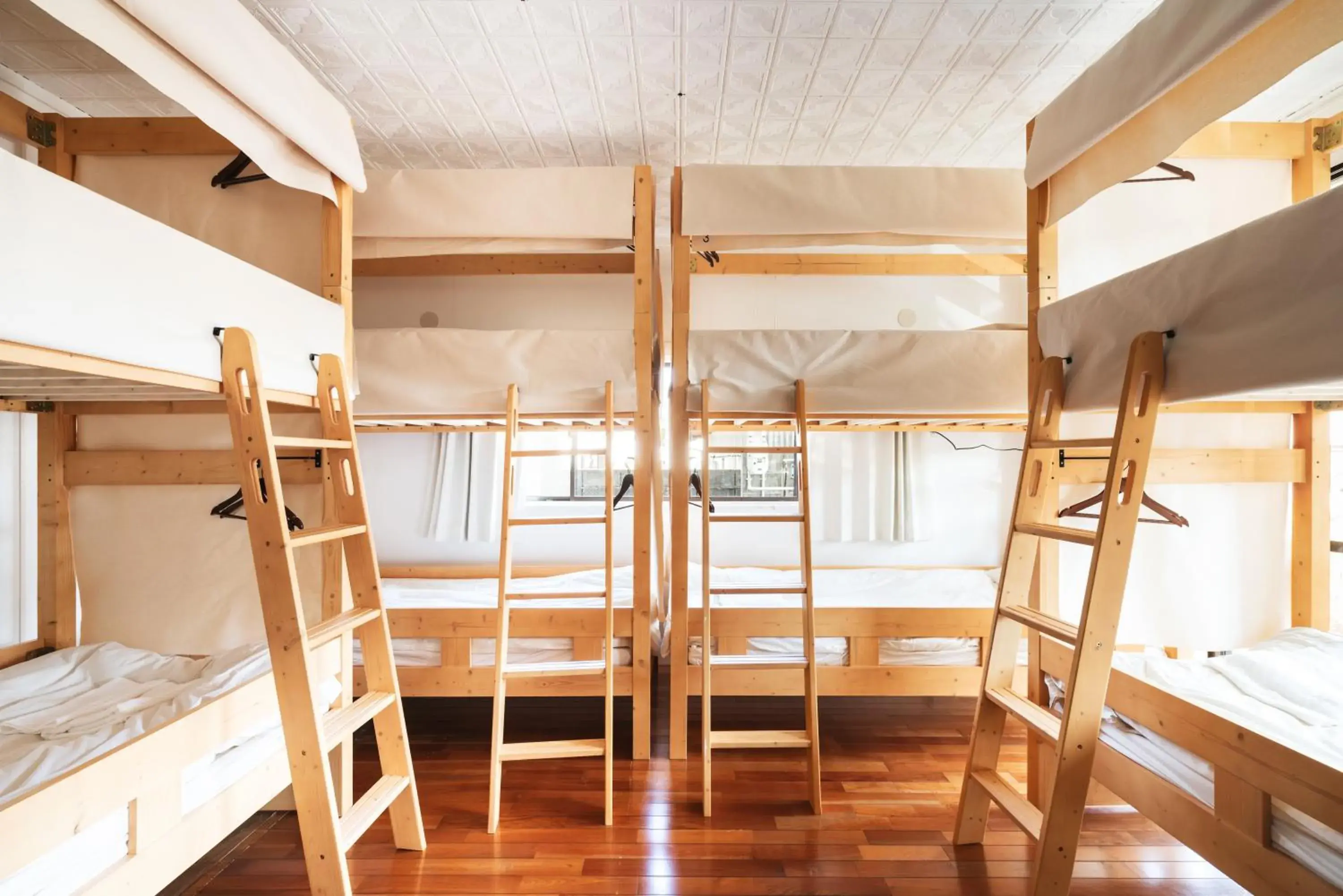 Bunk Bed in Mixed Dormitory Room in Hostel Marika -ホステルマリカ- Bunk Bed in Mixed Dormitory Room in Hostel Marika -ホステルマリカ-