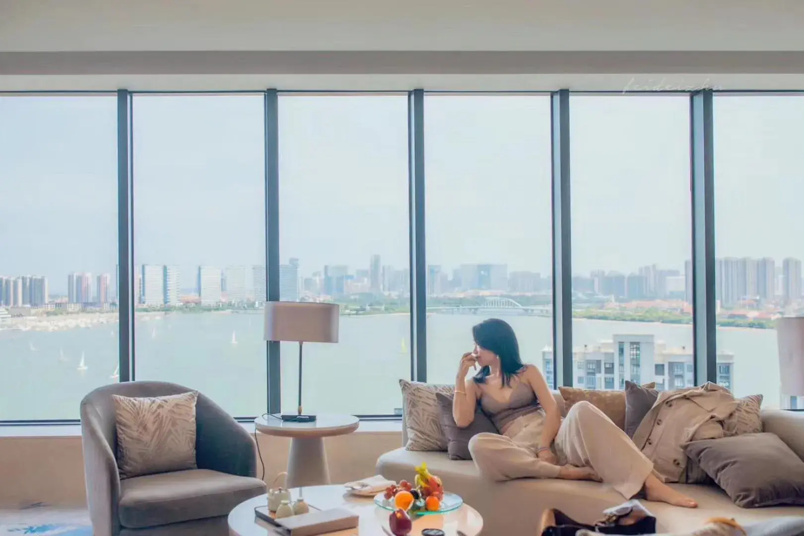 Executive Sea View Suite in Wyndham Grand Plaza Royale Yuzhou Xiamen Wuyuan Bay Executive Sea View Suite in Wyndham Grand Plaza Royale Yuzhou Xiamen Wuyuan Bay