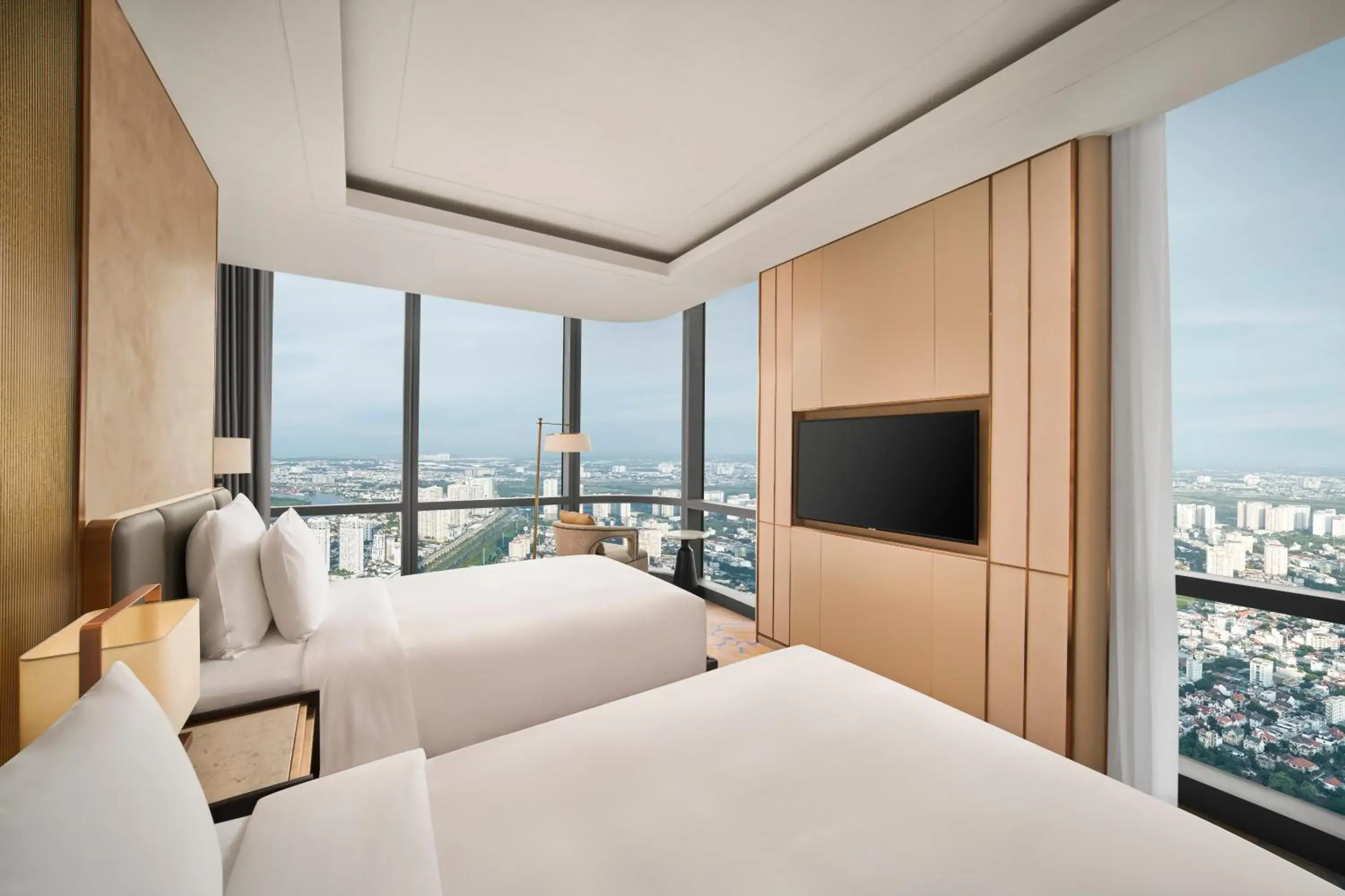 Premier Twin Room with Panoramic View in Vinpearl Landmark 81, Autograph Collection Premier Twin Room with Panoramic View in Vinpearl Landmark 81, Autograph Collection
