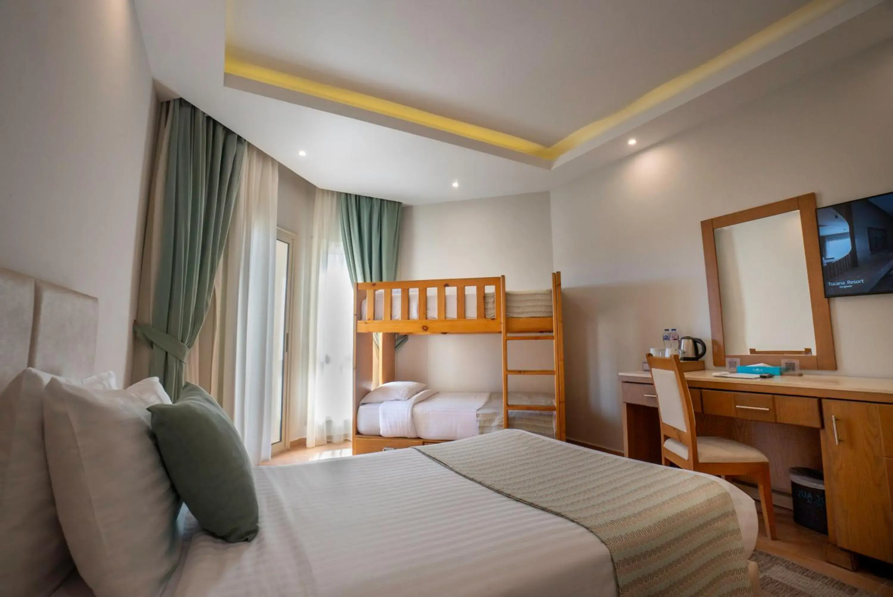 Family Bunk Bed Room in Sunrise Aqua Joy Resort Family Bunk Bed Room in Sunrise Aqua Joy Resort