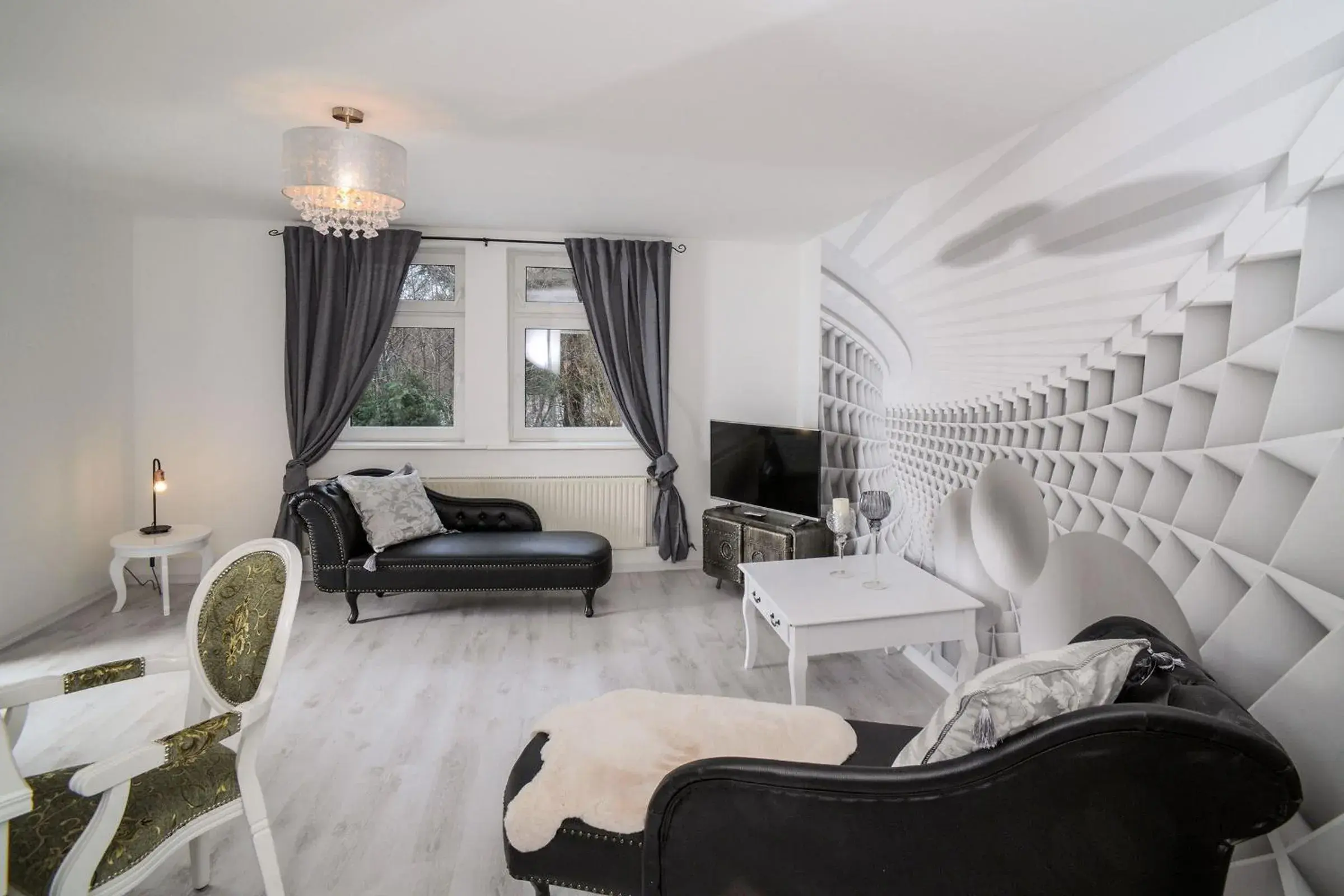 Superior Quadruple Room in Designpension Traumschloss Hotel Garni Superior Quadruple Room in Designpension Traumschloss Hotel Garni