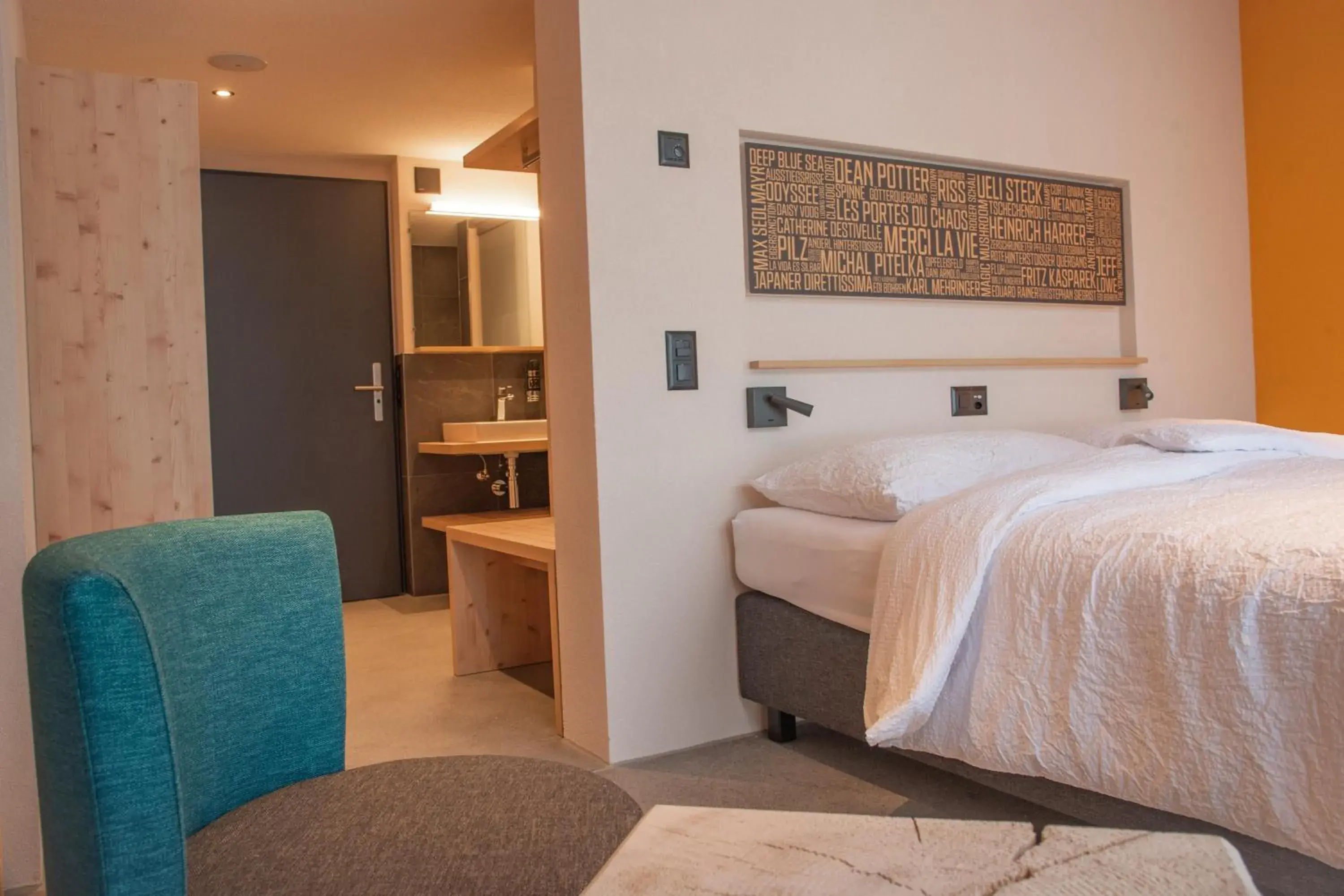 Double Room with Mountain View in Eiger Lodge Chic Double Room with Mountain View in Eiger Lodge Chic