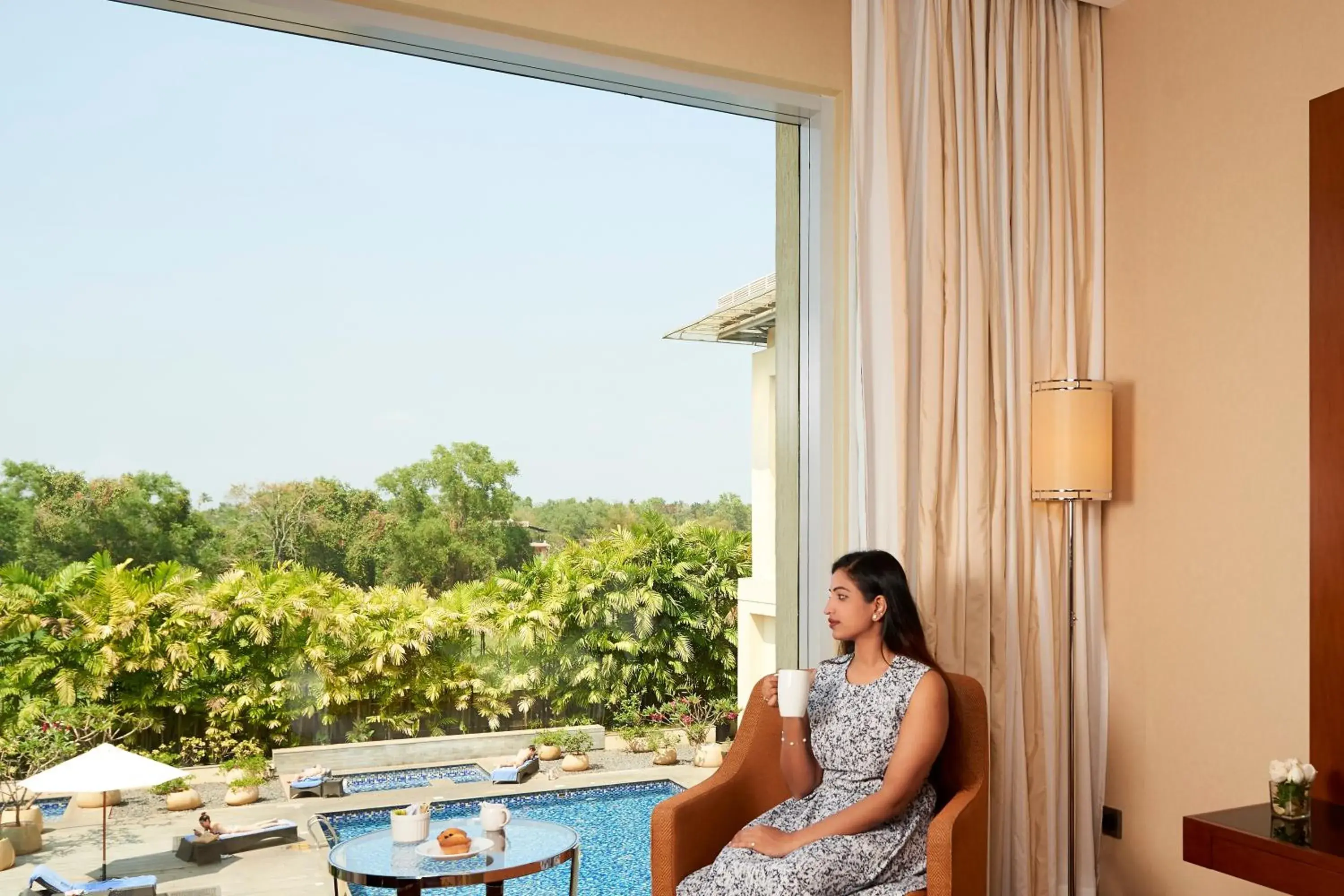 Executive King Room with complimentary airport transfers, Happy Hours, Executive Lounge Access - single occupancy in Courtyard by Marriott Kochi Airport Executive King Room with complimentary airport transfers, Happy Hours, Executive Lounge Access - single occupancy in Courtyard by Marriott Kochi Airport