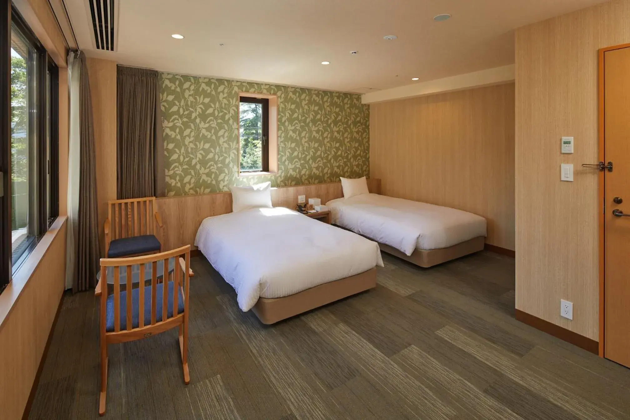 Twin Room - Mobility Accessible in Hakone Yutowa Twin Room - Mobility Accessible in Hakone Yutowa