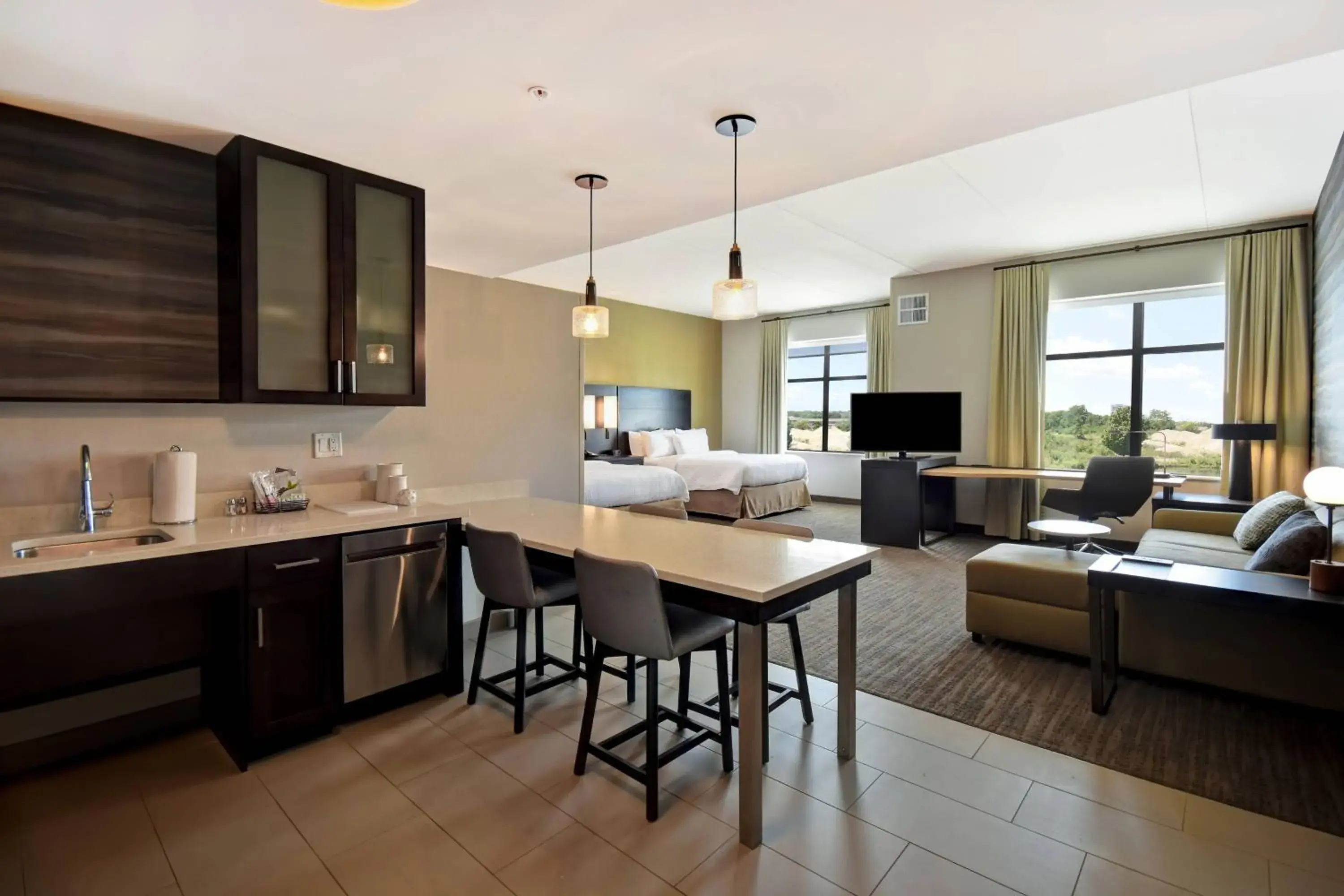 Studio, 2 Queen, Sofa bed in Residence Inn by Marriott Cincinnati Northeast/Mason Studio, 2 Queen, Sofa bed in Residence Inn by Marriott Cincinnati Northeast/Mason