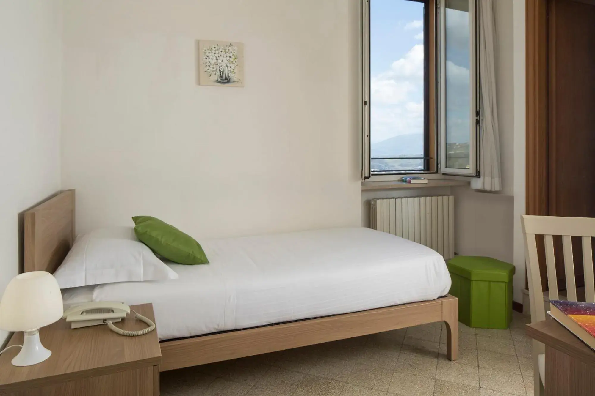 Single Room with Garden View - single occupancy in Hotel Sacro Cuore Single Room with Garden View - single occupancy in Hotel Sacro Cuore