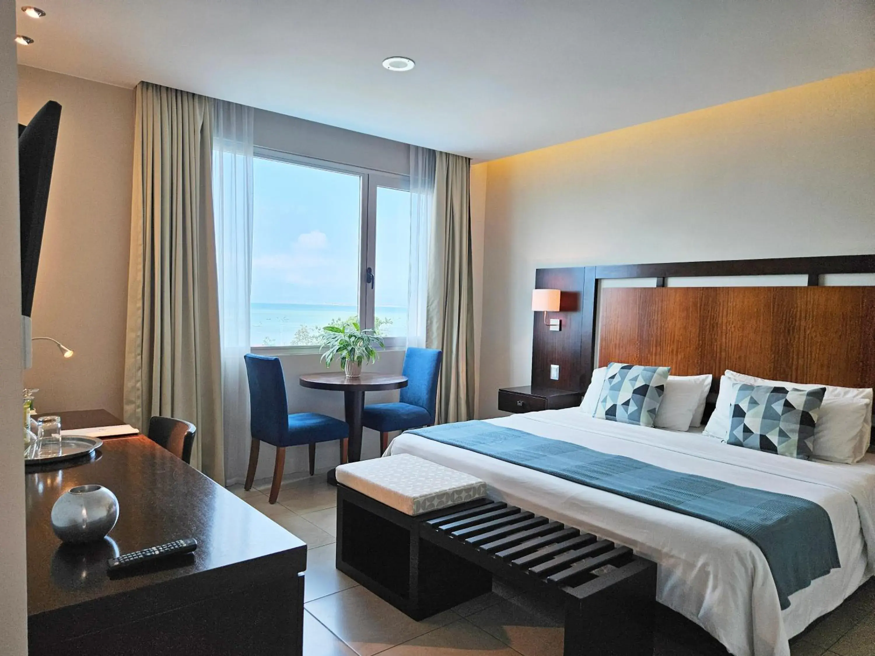 Deluxe Double Room with Sea View in Hotel Perla Spondylus Deluxe Double Room with Sea View in Hotel Perla Spondylus