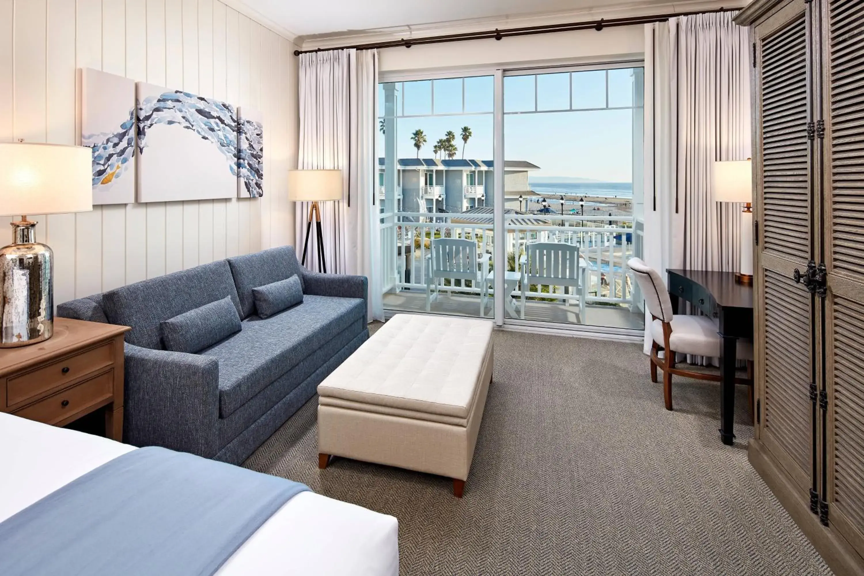 Guest room, 1 King, Sofa bed, Ocean view, Balcony in Vespera Resort on Pismo Beach, Autograph Collection Guest room, 1 King, Sofa bed, Ocean view, Balcony in Vespera Resort on Pismo Beach, Autograph Collection