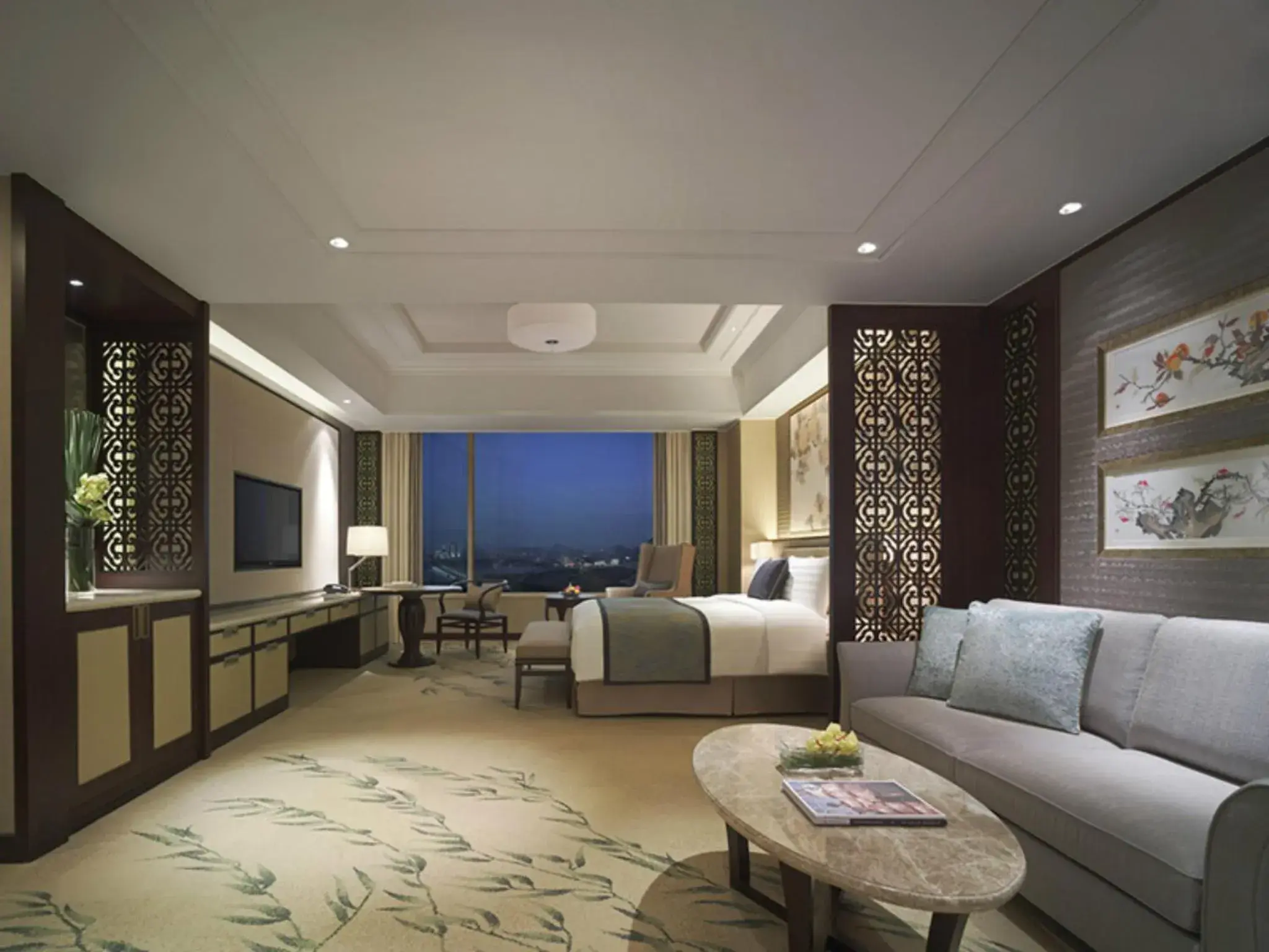 Horizon Club Premium Lake View Room in Shangri-La Yangzhou Horizon Club Premium Lake View Room in Shangri-La Yangzhou