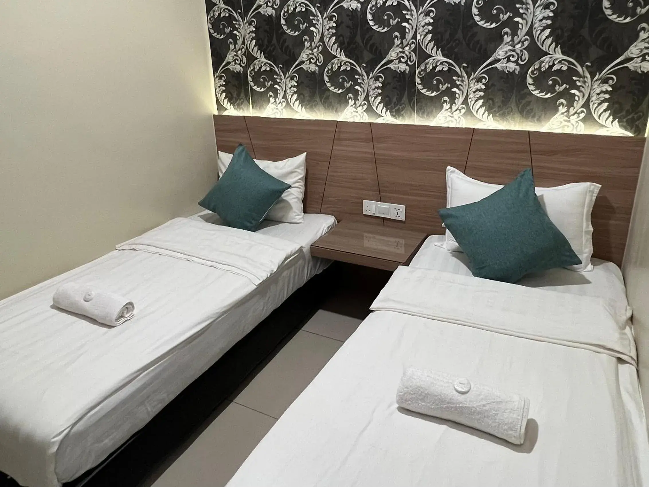 Twin Room in KUANTAN BESERAH BUDGET HOTEL Twin Room in KUANTAN BESERAH BUDGET HOTEL