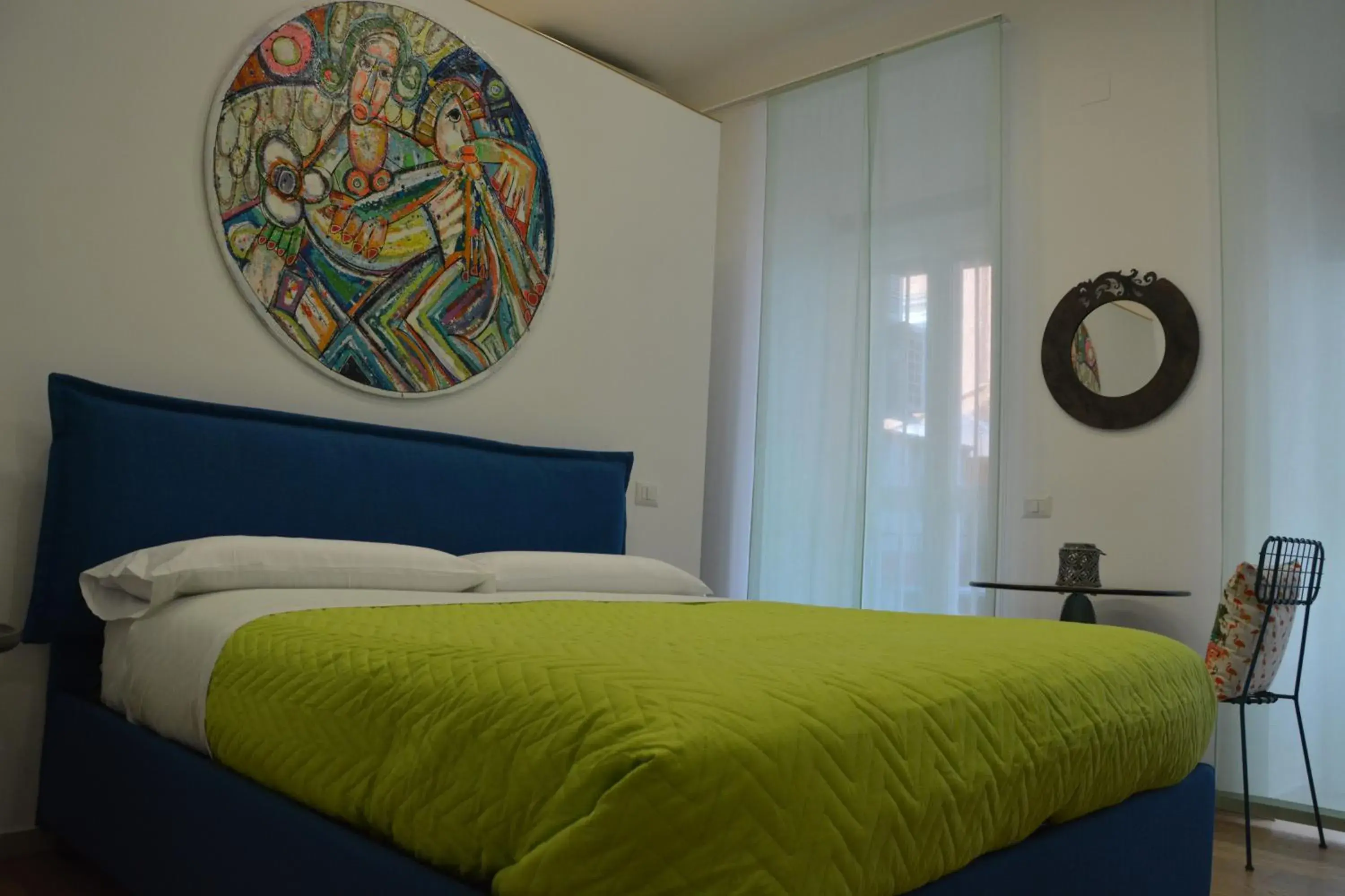 Double Room with Private Bathroom in Dimora Megaride Double Room with Private Bathroom in Dimora Megaride