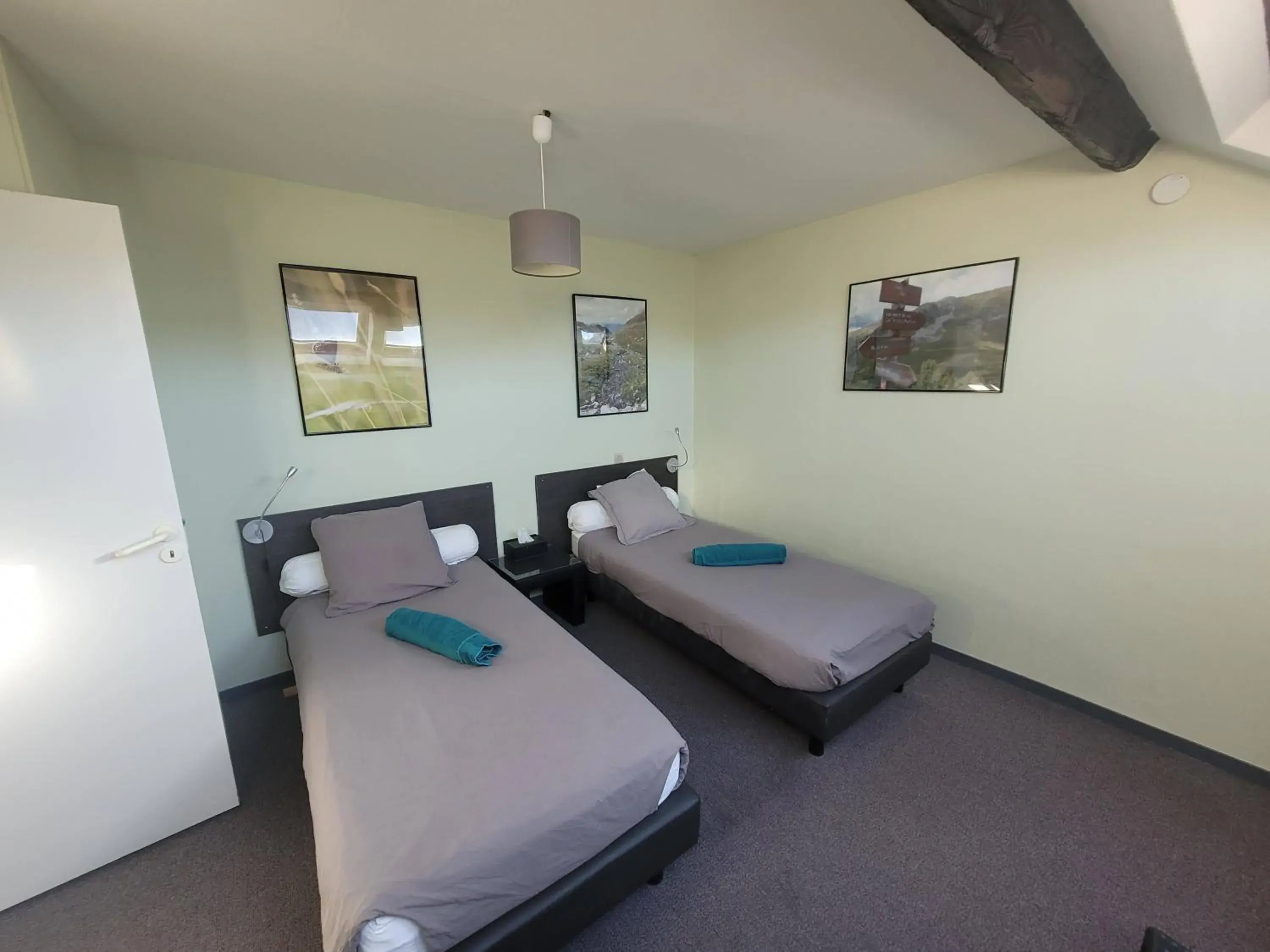 Standard Twin Room in Hostellerie de Rimplas Standard Twin Room in Hostellerie de Rimplas