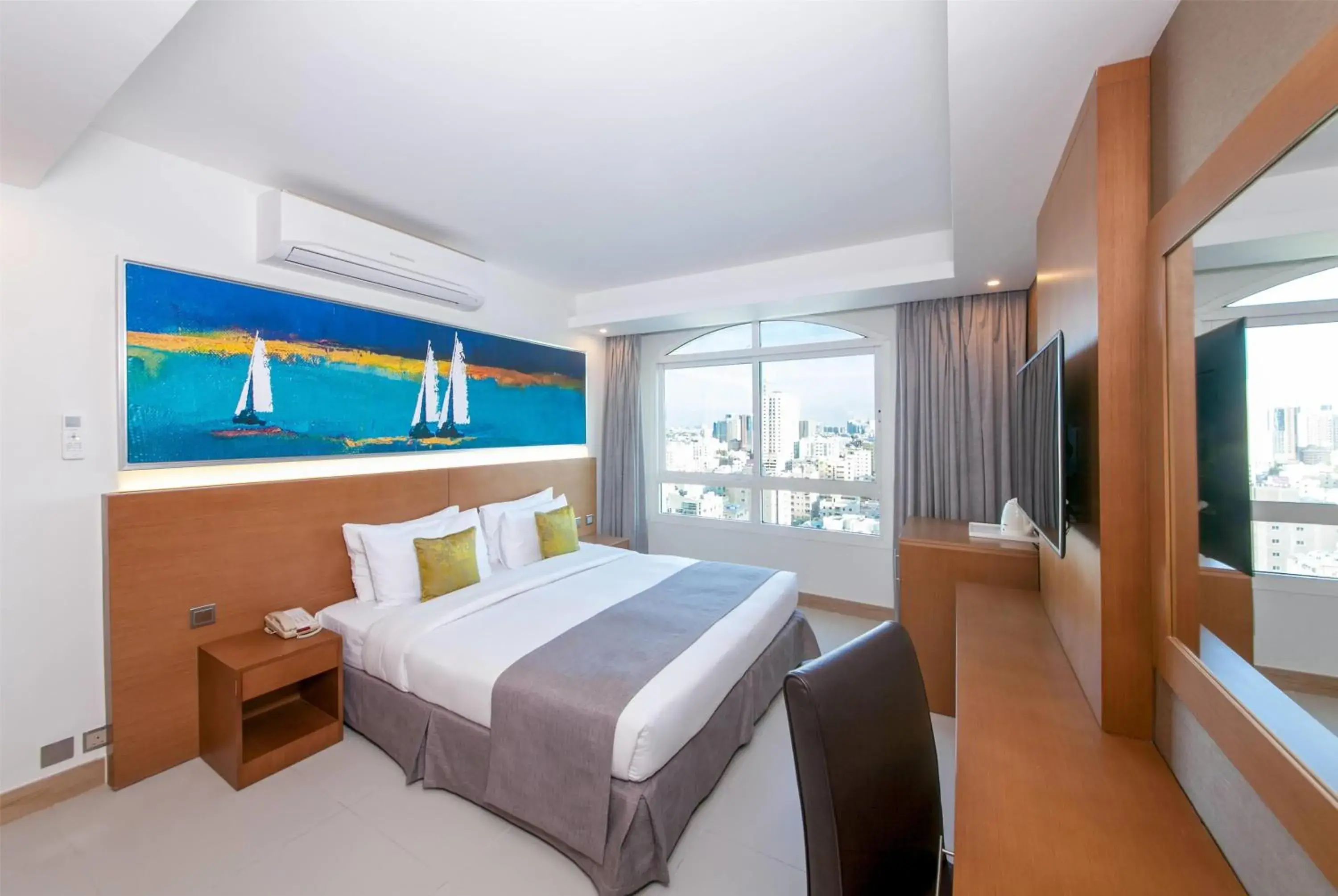 Standard Room Twin Bed - Smoking in Ramada by Wyndham Beach Hotel Ajman Standard Room Twin Bed - Smoking in Ramada by Wyndham Beach Hotel Ajman