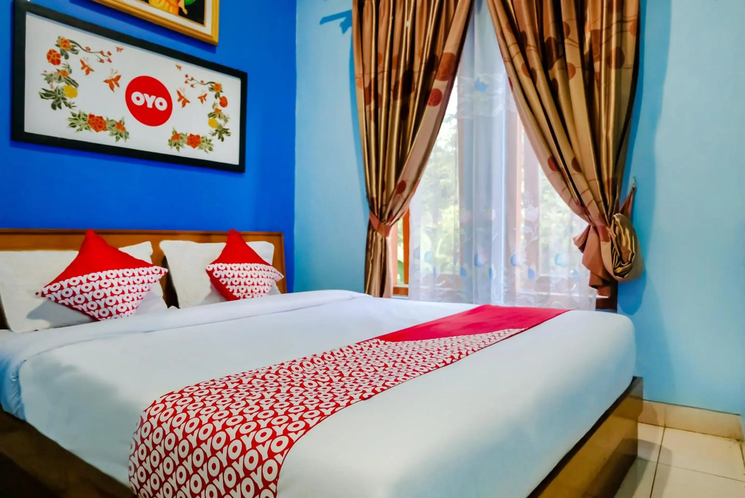Standard Double Room in Hotel O Guest House Amalia Malang Standard Double Room in Hotel O Guest House Amalia Malang