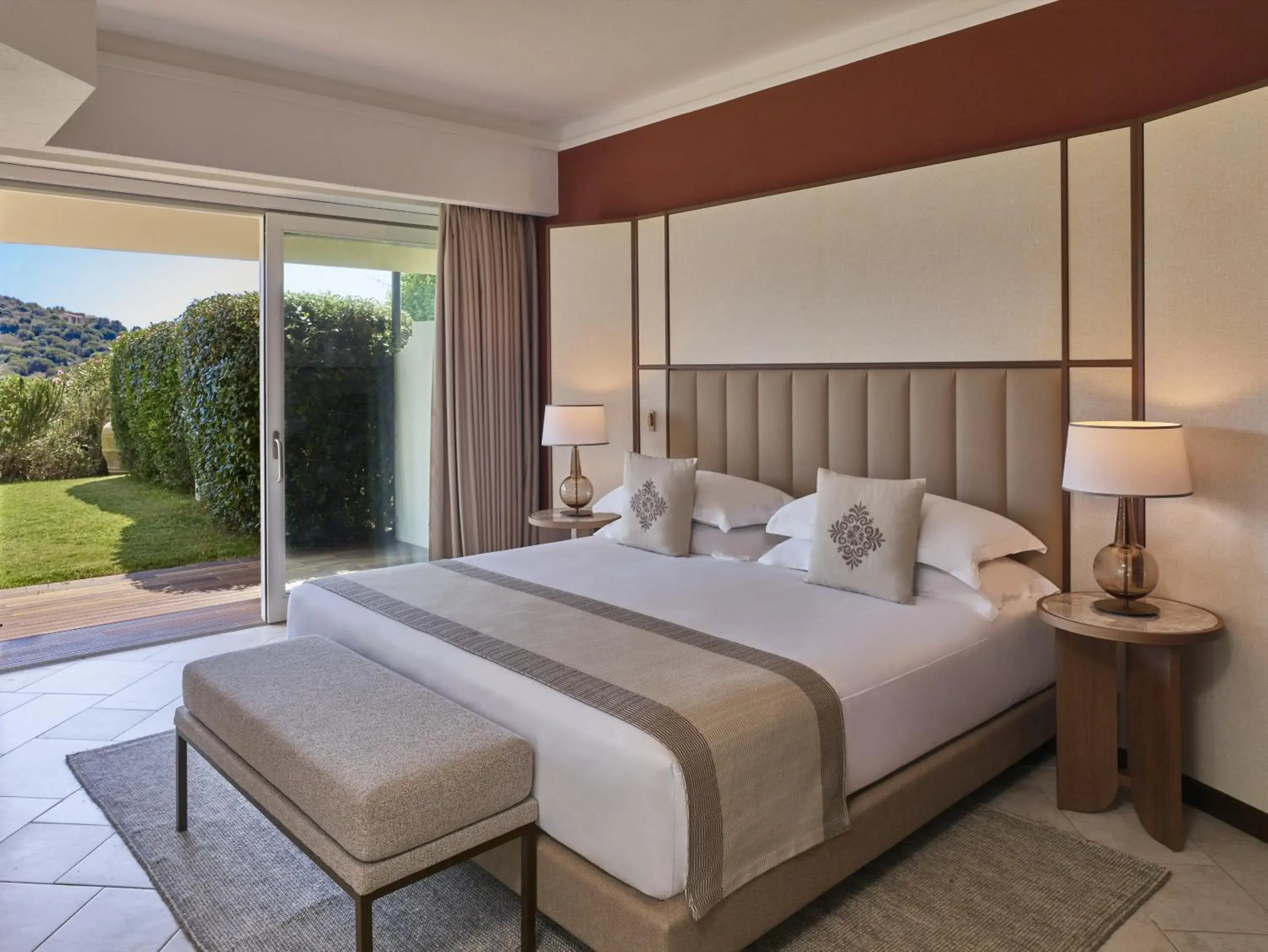 Junior King Suite with Garden and Hot Tub - single occupancy in Conrad Chia Laguna Sardinia Junior King Suite with Garden and Hot Tub - single occupancy in Conrad Chia Laguna Sardinia