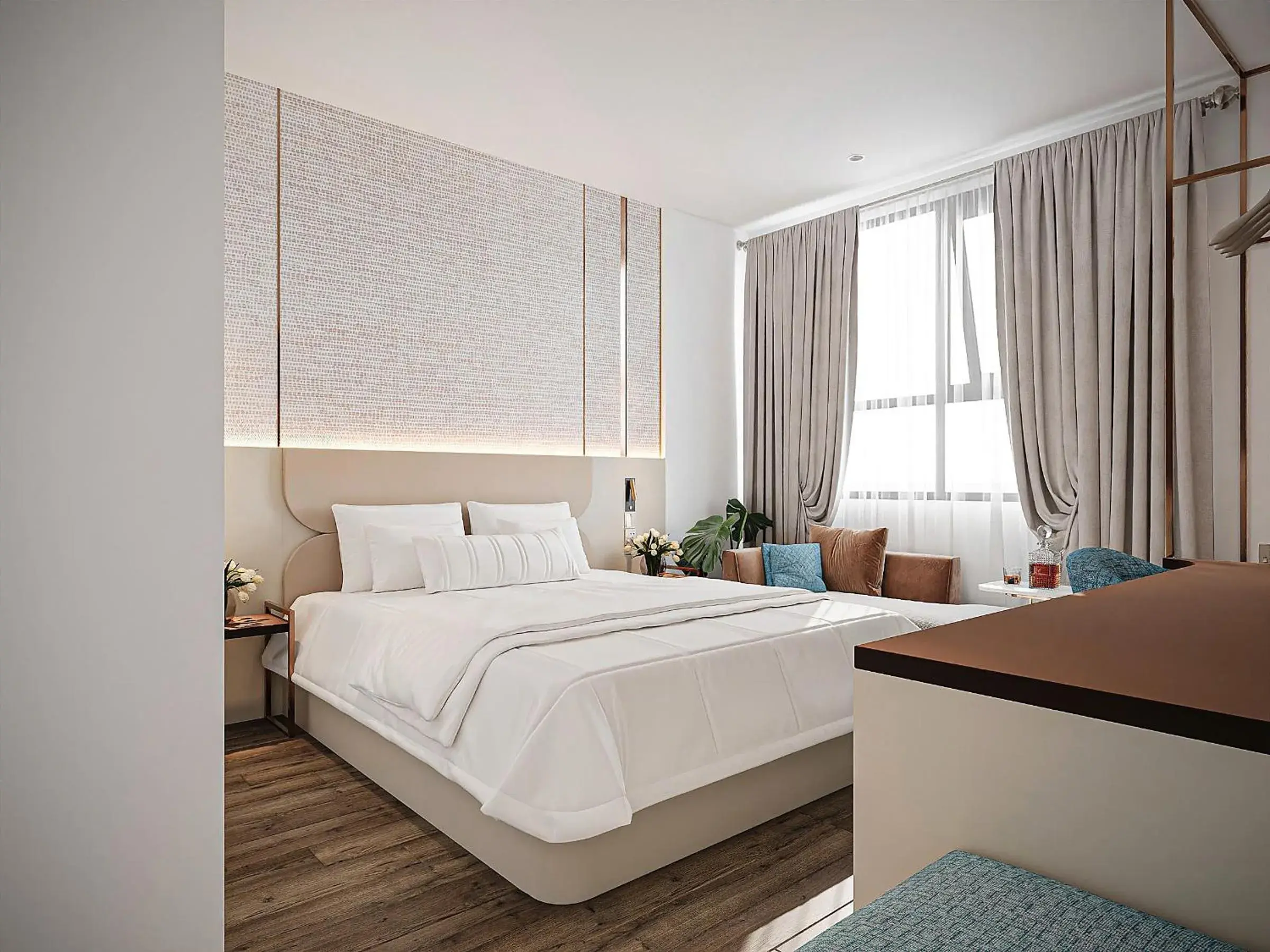 Deluxe King Room in SG Dilly Hotel Deluxe King Room in SG Dilly Hotel