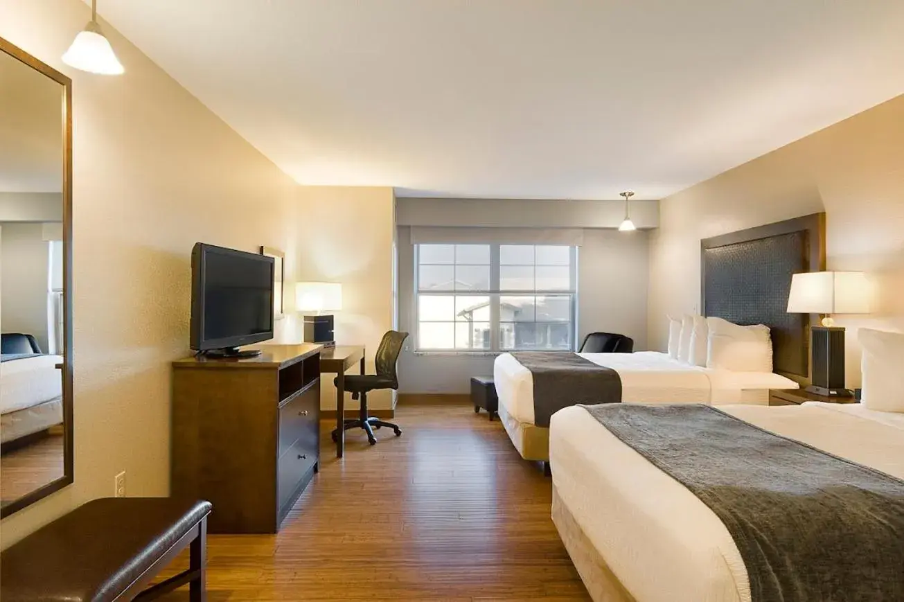 Queen Room with Two Queen Beds - Disability Access in ClubHouse Hotel and Suites Queen Room with Two Queen Beds - Disability Access in ClubHouse Hotel and Suites