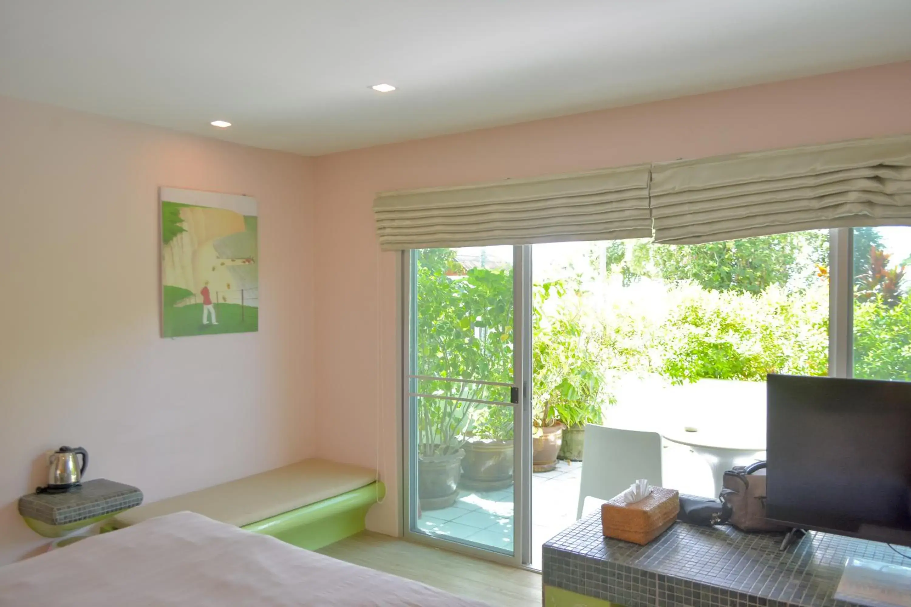 Deluxe Double Room with Terrace in Le Divine Comedie Beach Resort Deluxe Double Room with Terrace in Le Divine Comedie Beach Resort