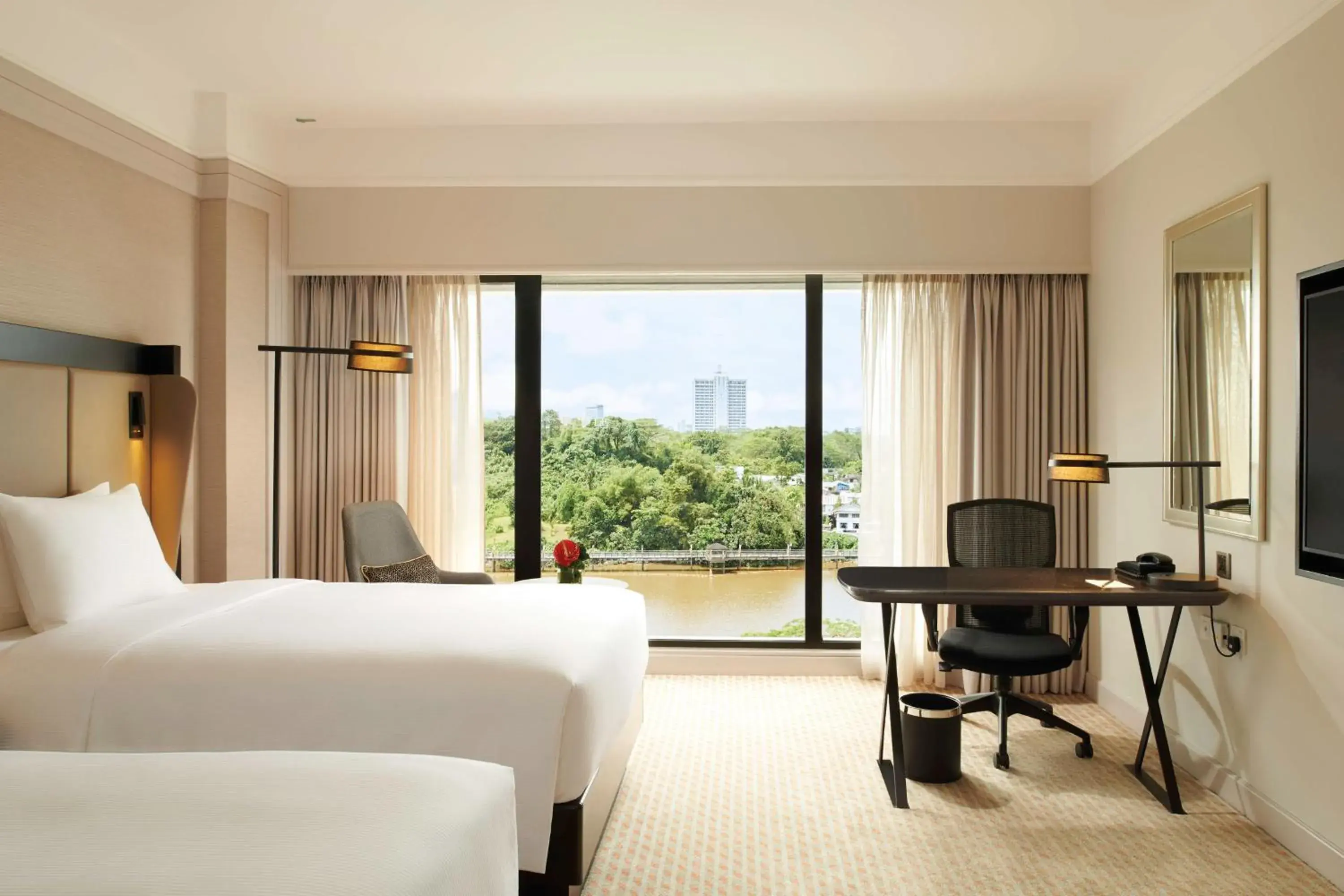 Executive Twin Room in Hilton Kuching Hotel Executive Twin Room in Hilton Kuching Hotel