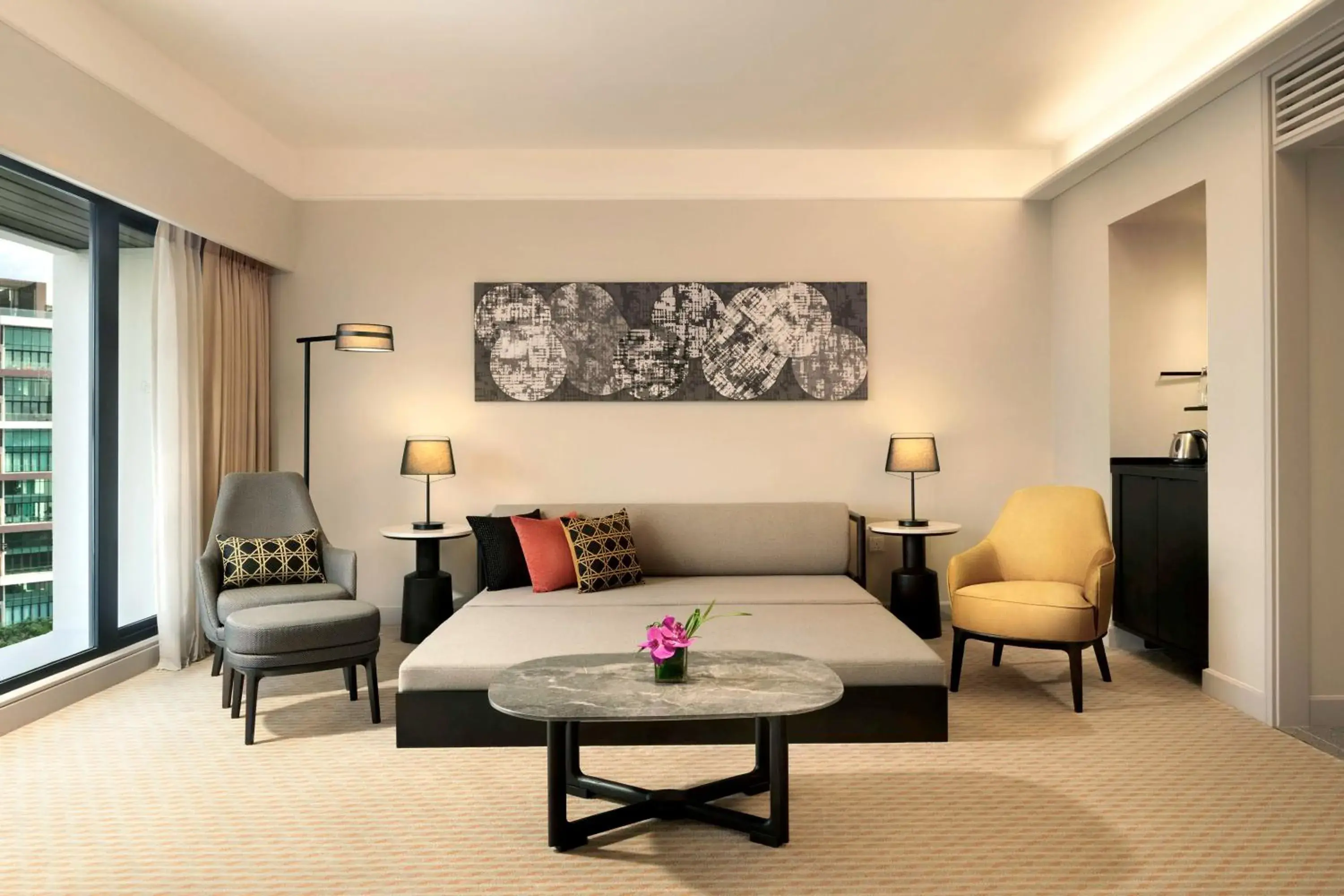 Deluxe Family King Room in Hilton Kuching Hotel Deluxe Family King Room in Hilton Kuching Hotel