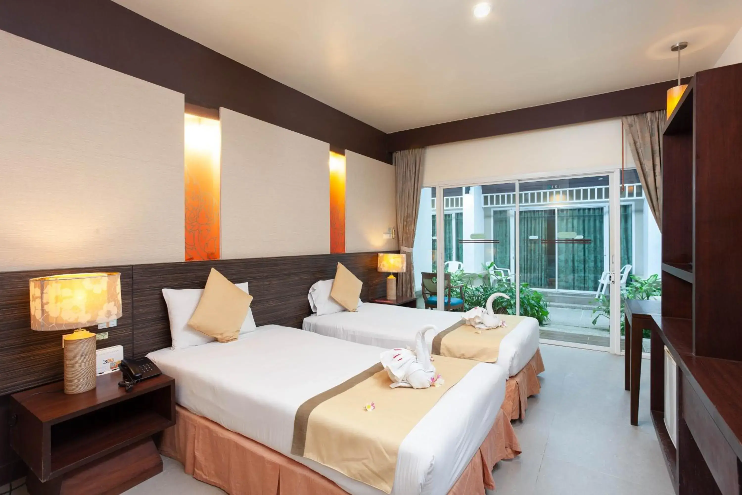 Courtyard Studio - Twin Bed in Al's Resort Courtyard Studio - Twin Bed in Al's Resort