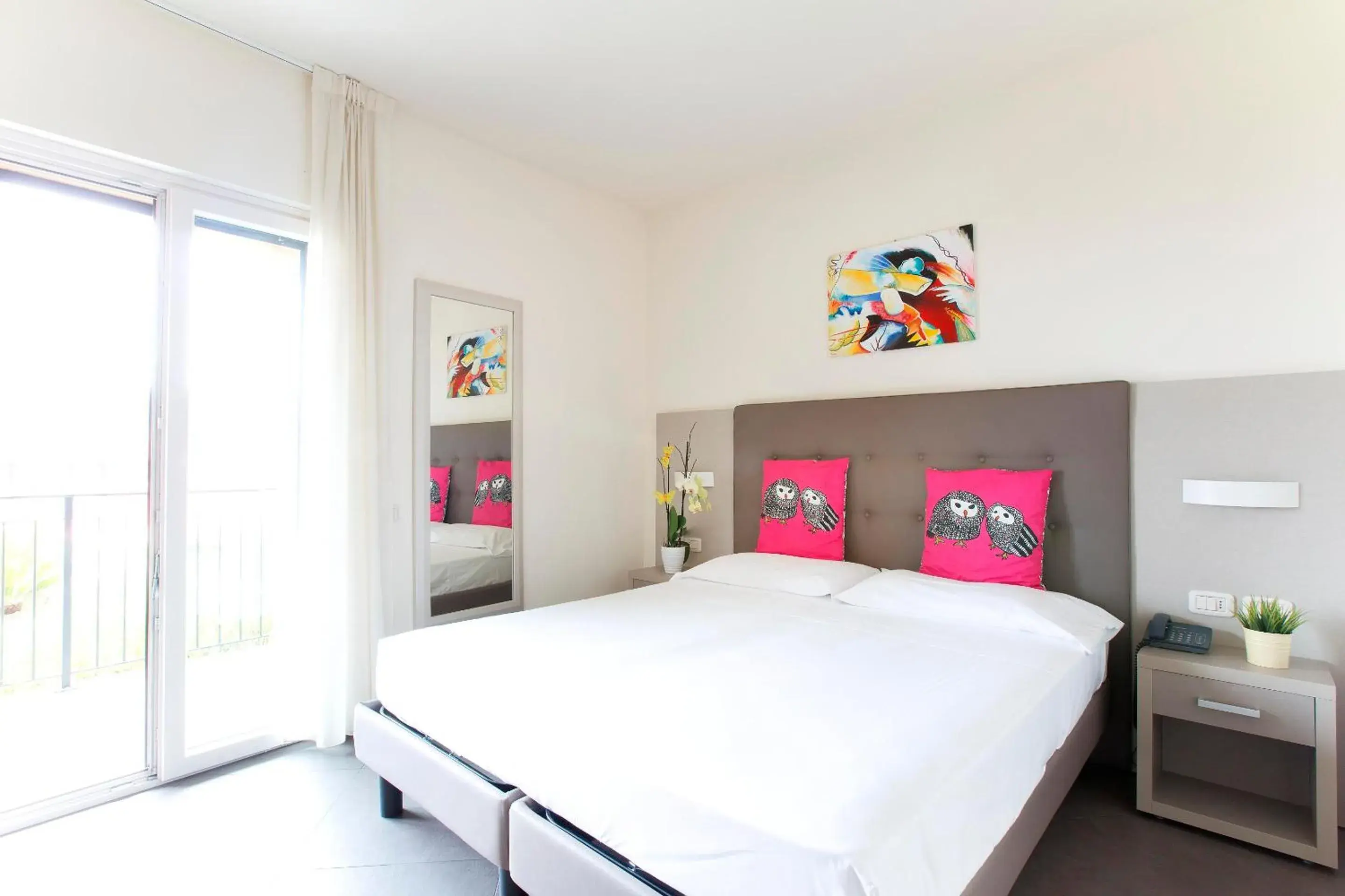 Double or Twin Room with Lake View in Hotel Belvedere Double or Twin Room with Lake View in Hotel Belvedere