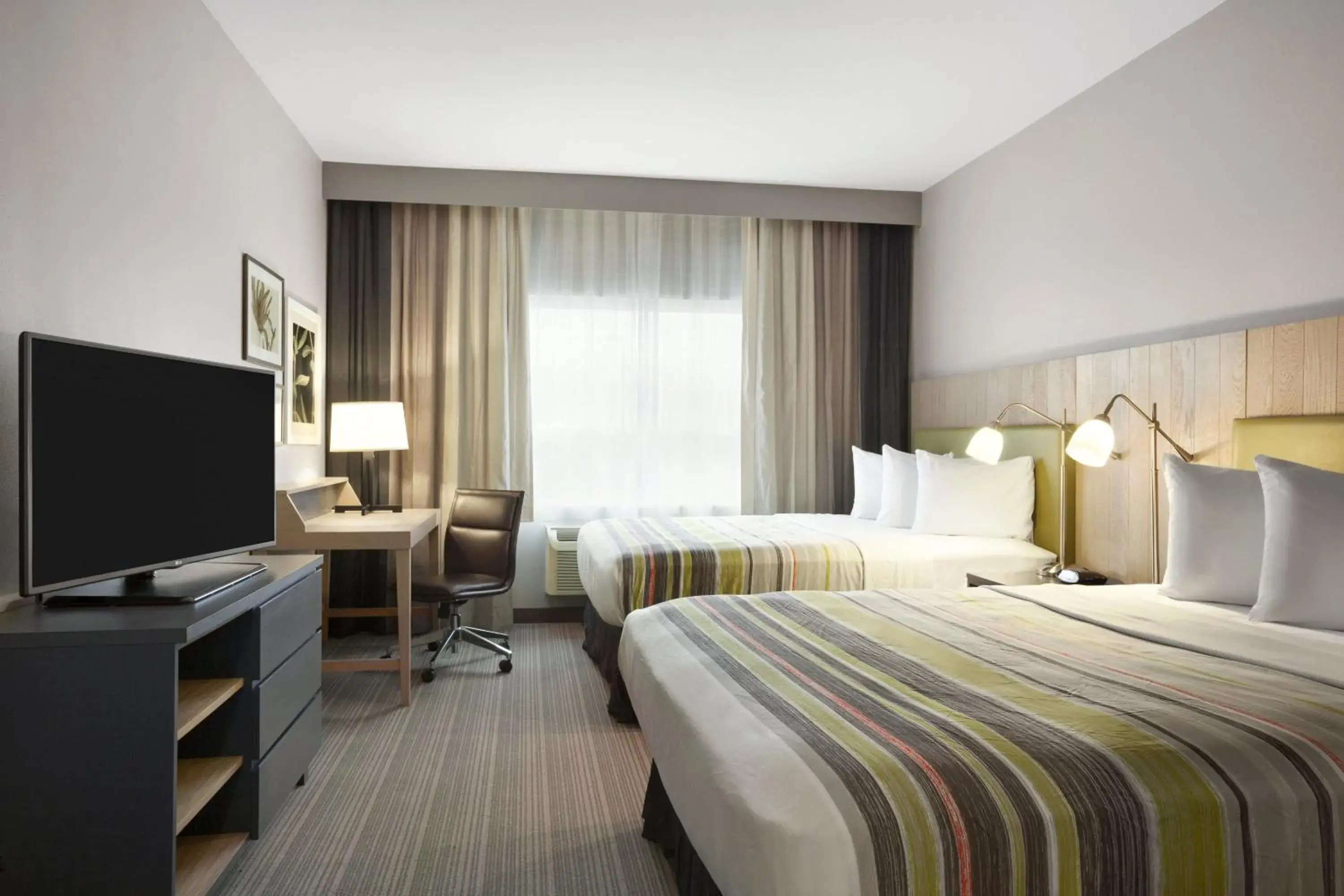 Queen Studio Suite with Two Queen Beds in Country Inn & Suites by Radisson Bismarck Waterpark Queen Studio Suite with Two Queen Beds in Country Inn & Suites by Radisson Bismarck Waterpark