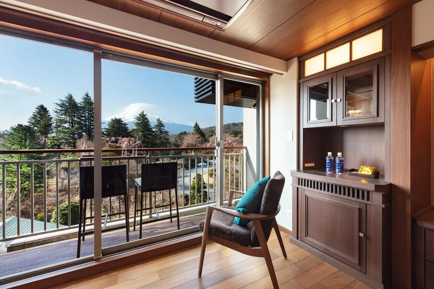 Japanese-Style Twin Room with Mt.Fuji View in Fuji View Hotel Japanese-Style Twin Room with Mt.Fuji View in Fuji View Hotel