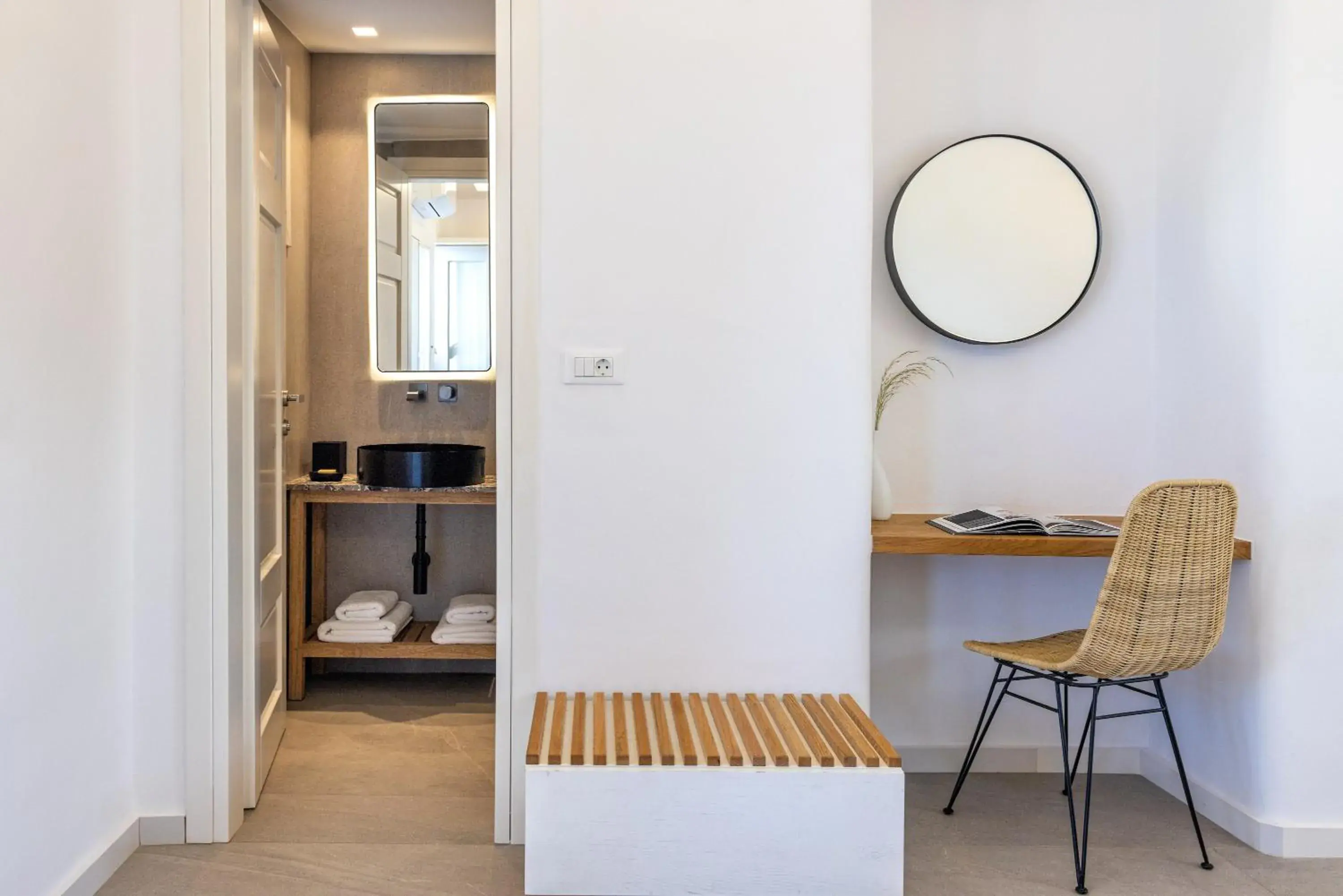 Double Room with Pool View in Elia Mykonos Resort Double Room with Pool View in Elia Mykonos Resort