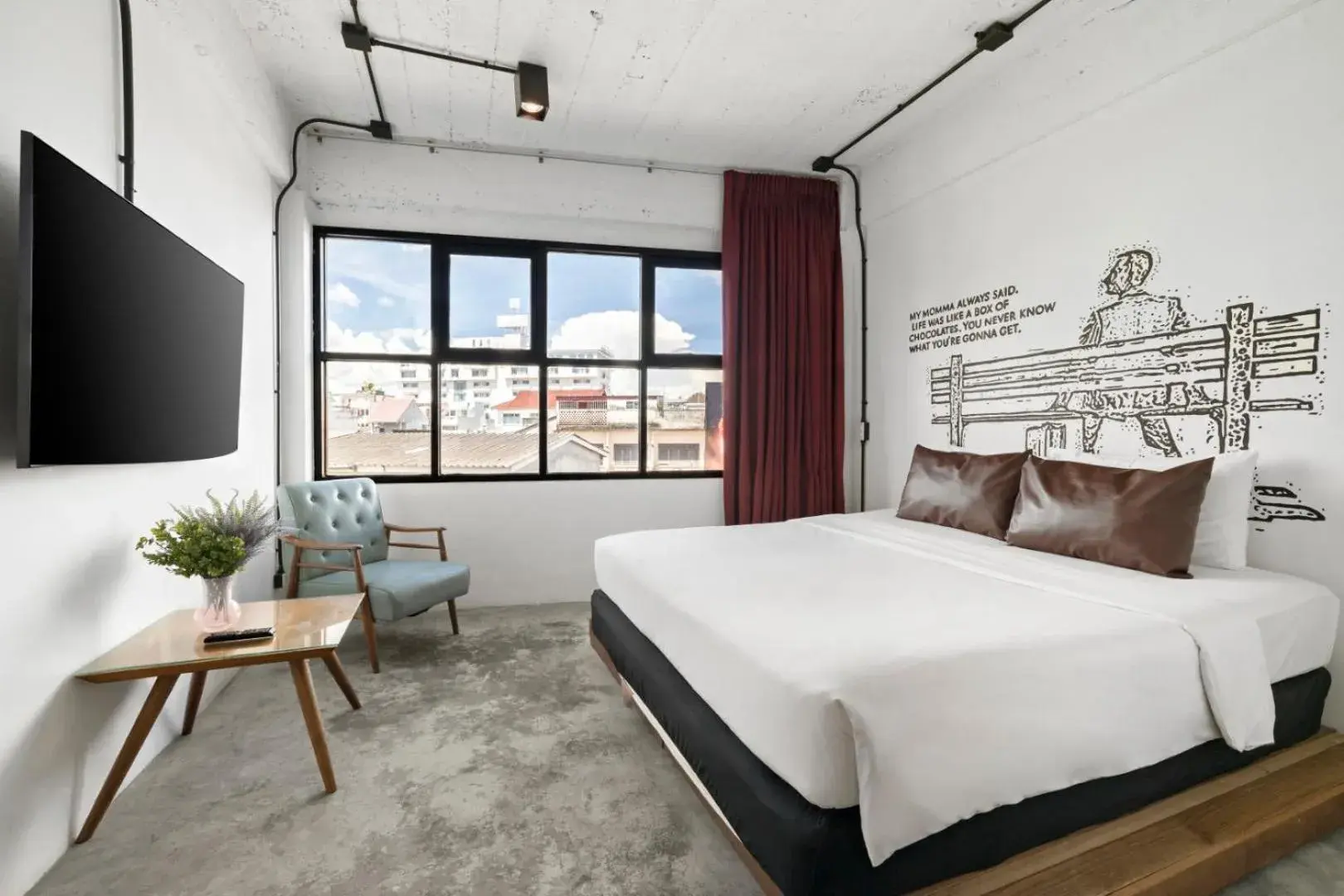 Standard Double Room with City View in Quip Bed & Breakfast Standard Double Room with City View in Quip Bed & Breakfast