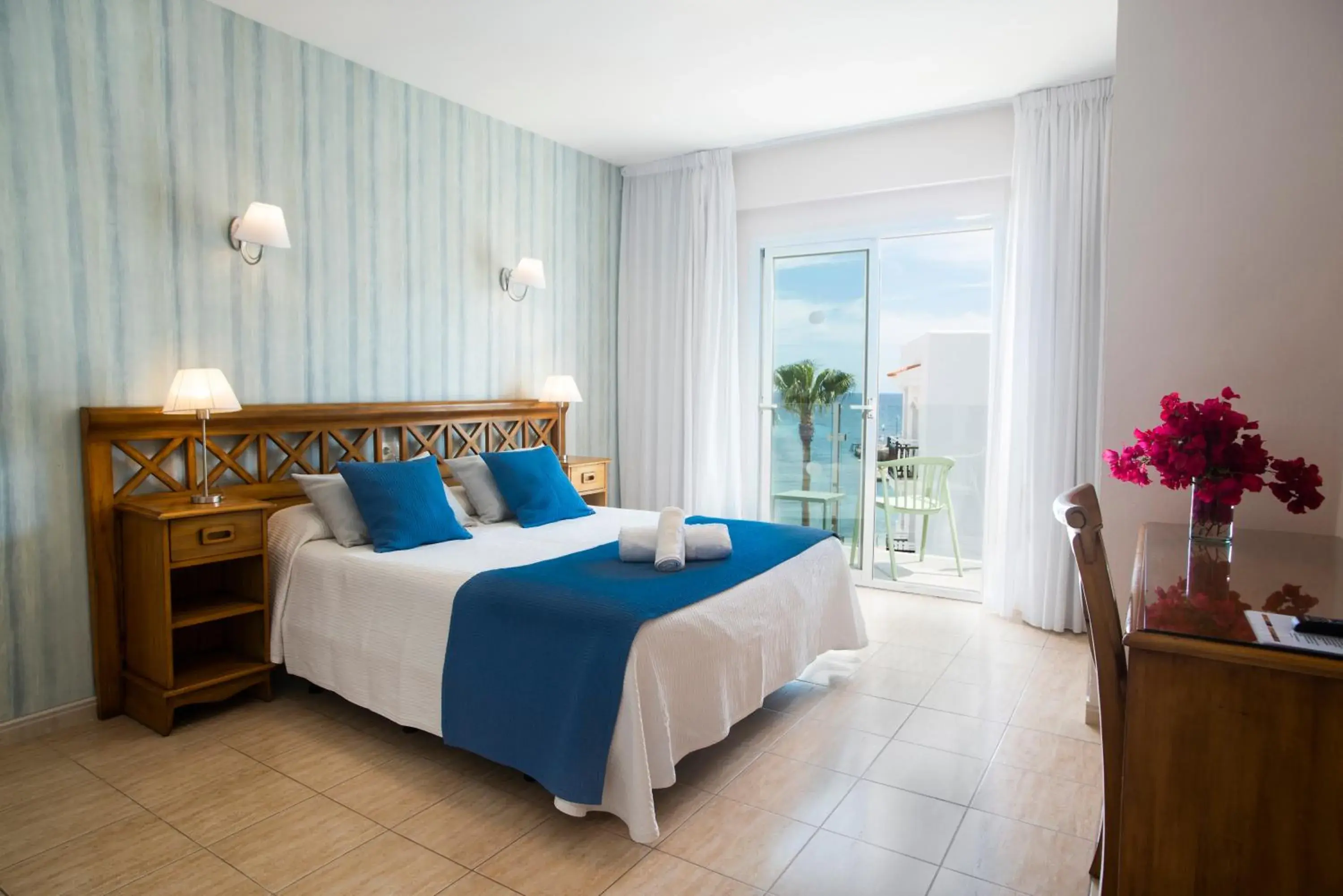 Double Room - Sea Side in Hostal Mar y Huerta Double Room - Sea Side in Hostal Mar y Huerta