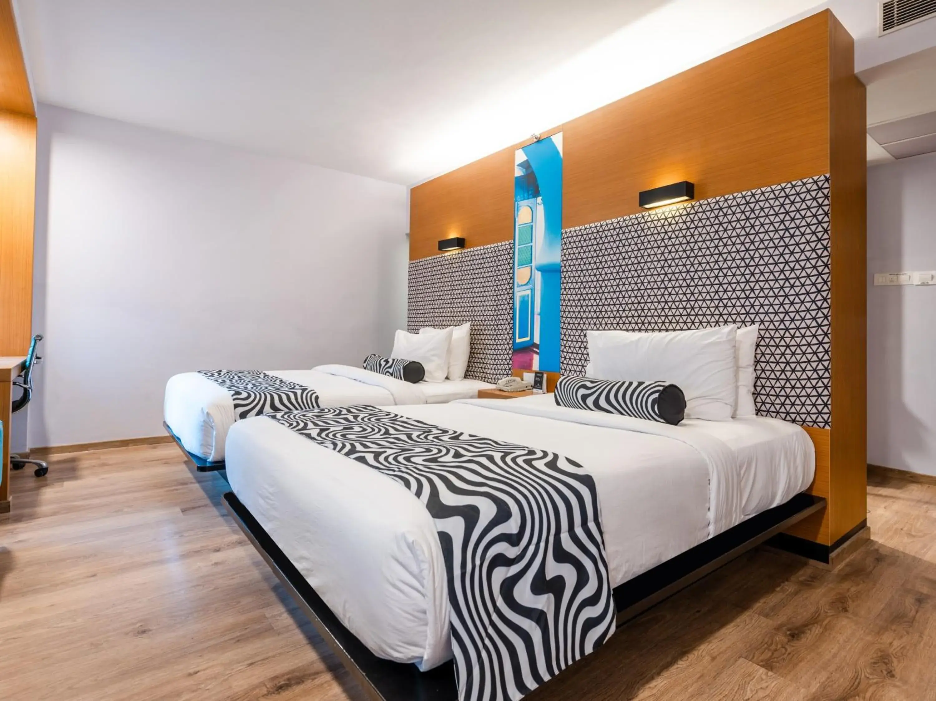 Standard Twin Room in Sunday Hotel Chandigarh Zirakpur Standard Twin Room in Sunday Hotel Chandigarh Zirakpur