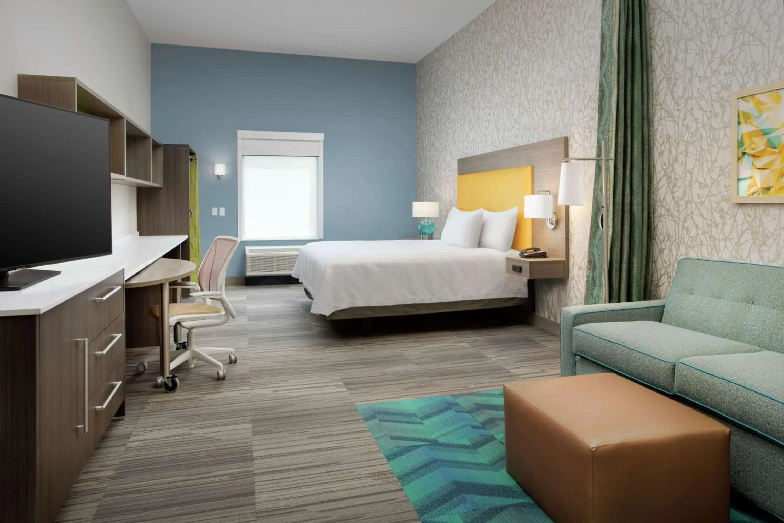 King Studio Suite - Mobility Access/Non-Smoking in Home2 Suites By Hilton Phoenix Airport South King Studio Suite - Mobility Access/Non-Smoking in Home2 Suites By Hilton Phoenix Airport South