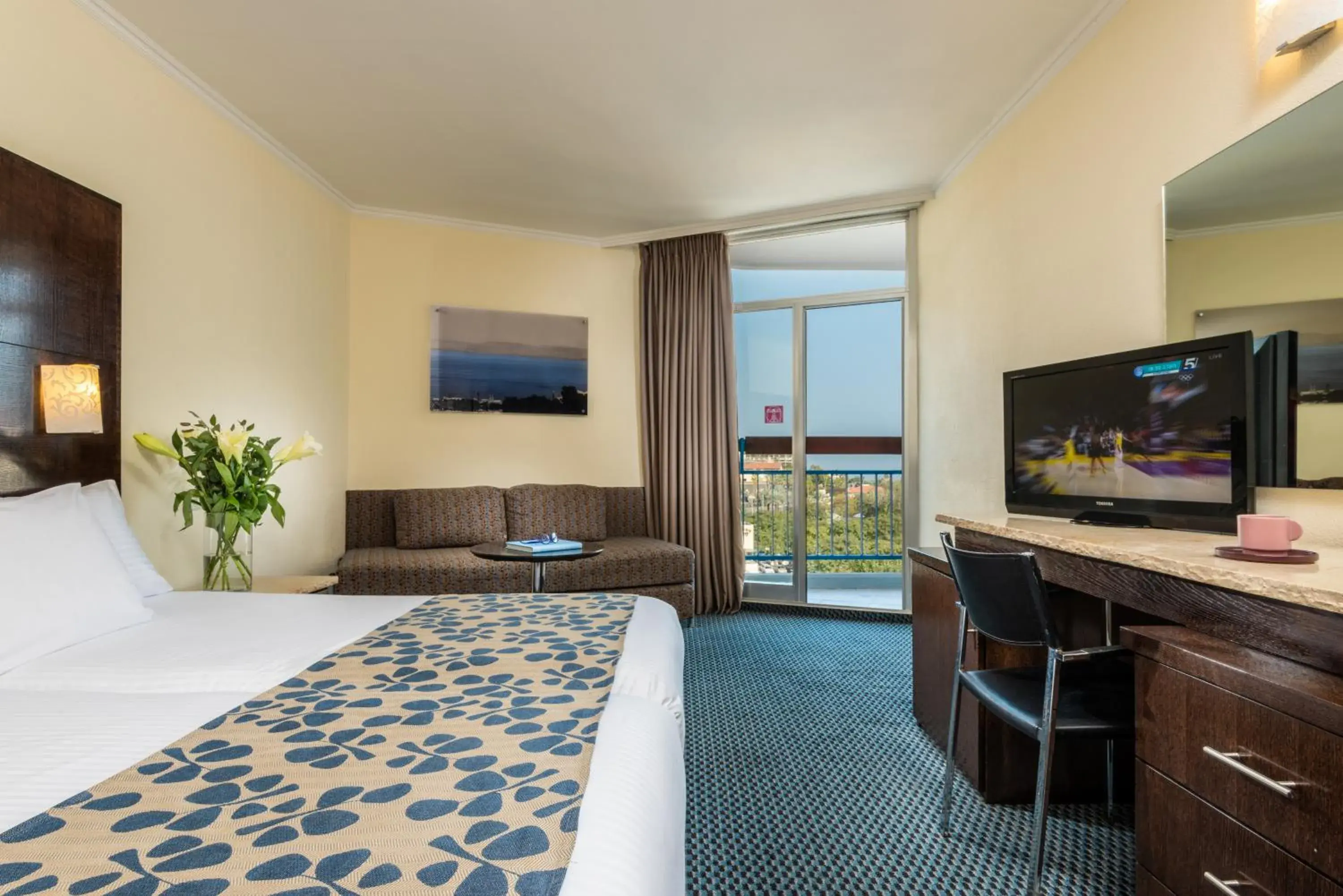 Superior Double Room with Balcony and Pool View in Leonardo Club Tiberias - All Inclusive Superior Double Room with Balcony and Pool View in Leonardo Club Tiberias - All Inclusive