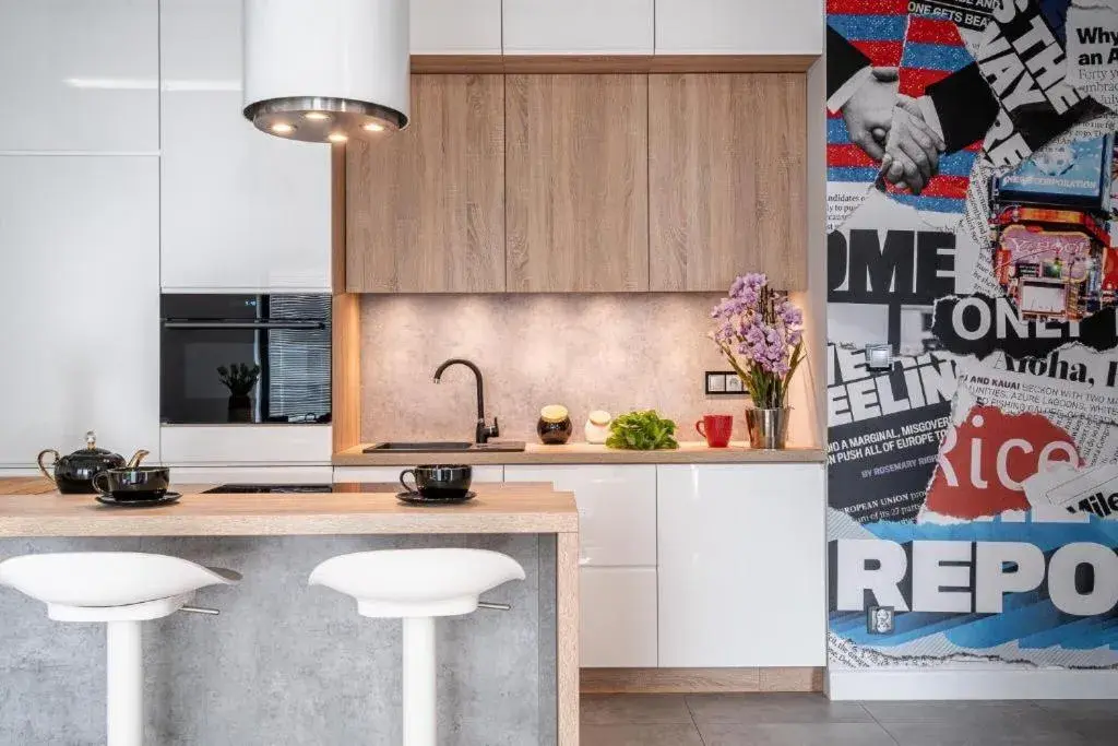 One-Bedroom Apartment in Art Apart River View Wrocław One-Bedroom Apartment in Art Apart River View Wrocław