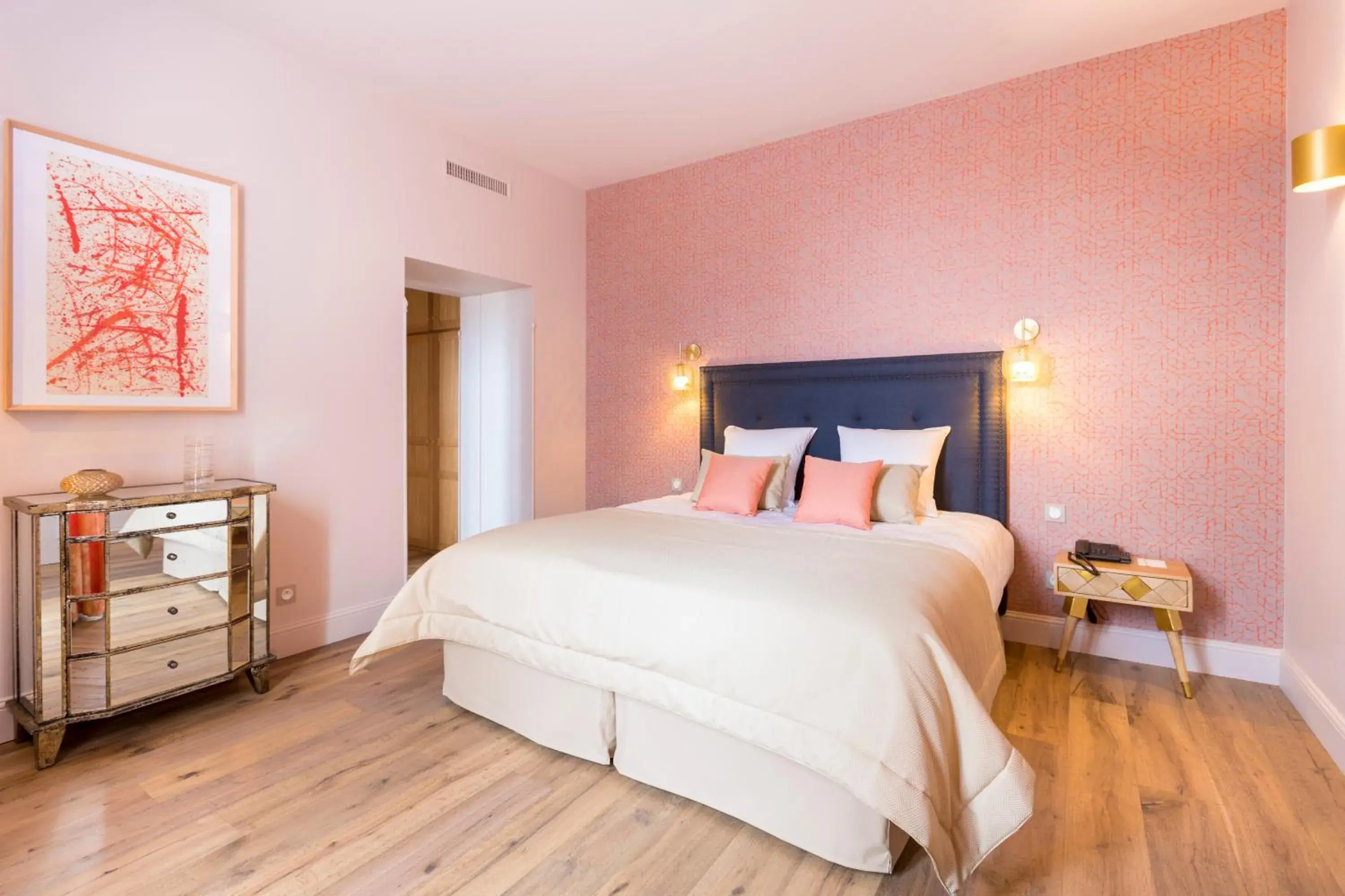 Deluxe Double Room with Balcony in Hotel Clos Castel Villas Spa Deluxe Double Room with Balcony in Hotel Clos Castel Villas Spa