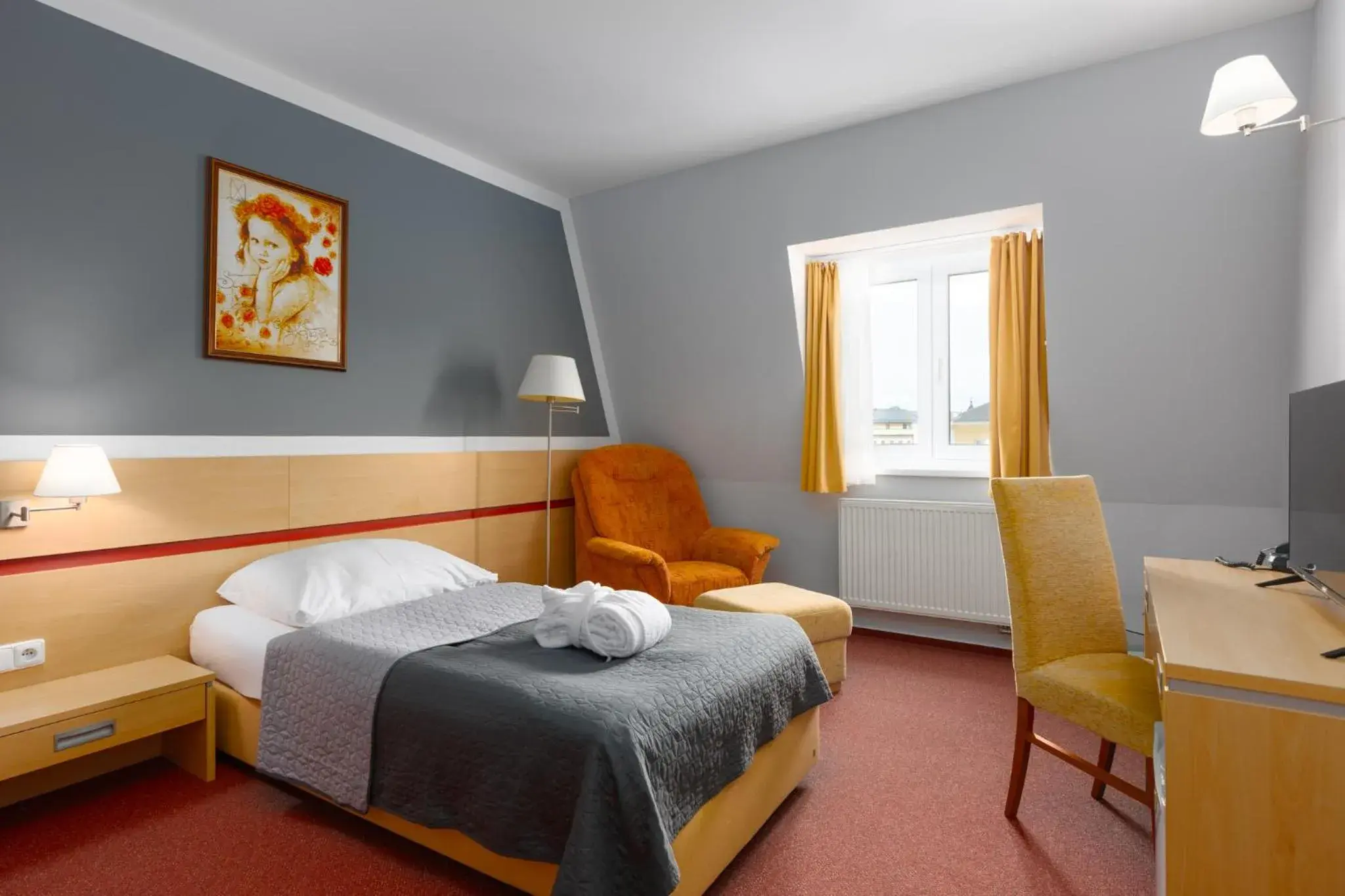 Single Room in Kurhotel Brussel Single Room in Kurhotel Brussel