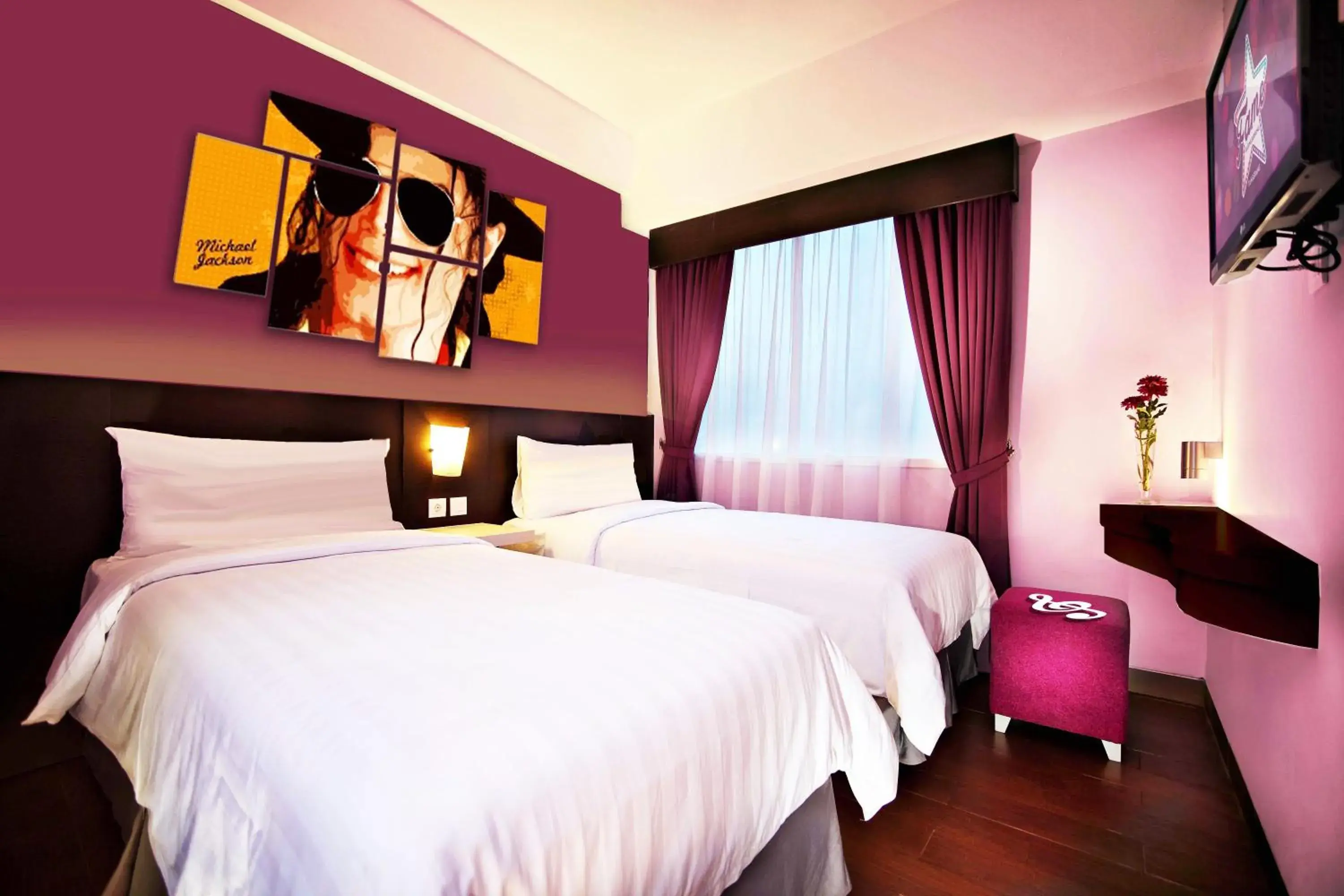 Superior Double or Twin Room in Fame Hotel Gading Serpong Superior Double or Twin Room in Fame Hotel Gading Serpong