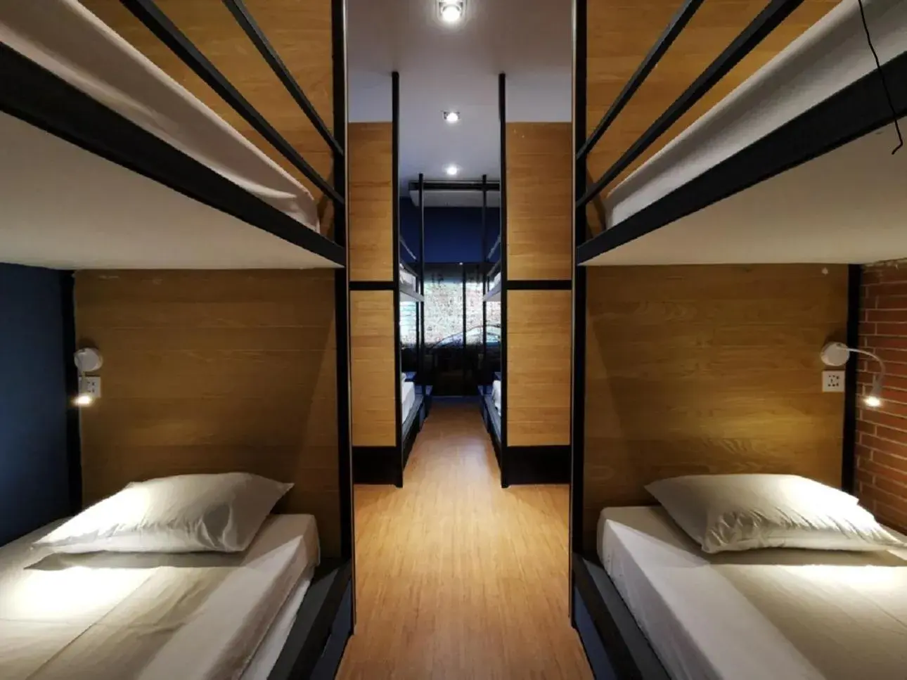 Bunk Bed in Female Dormitory Room in A Bangkok Journey Bunk Bed in Female Dormitory Room in A Bangkok Journey