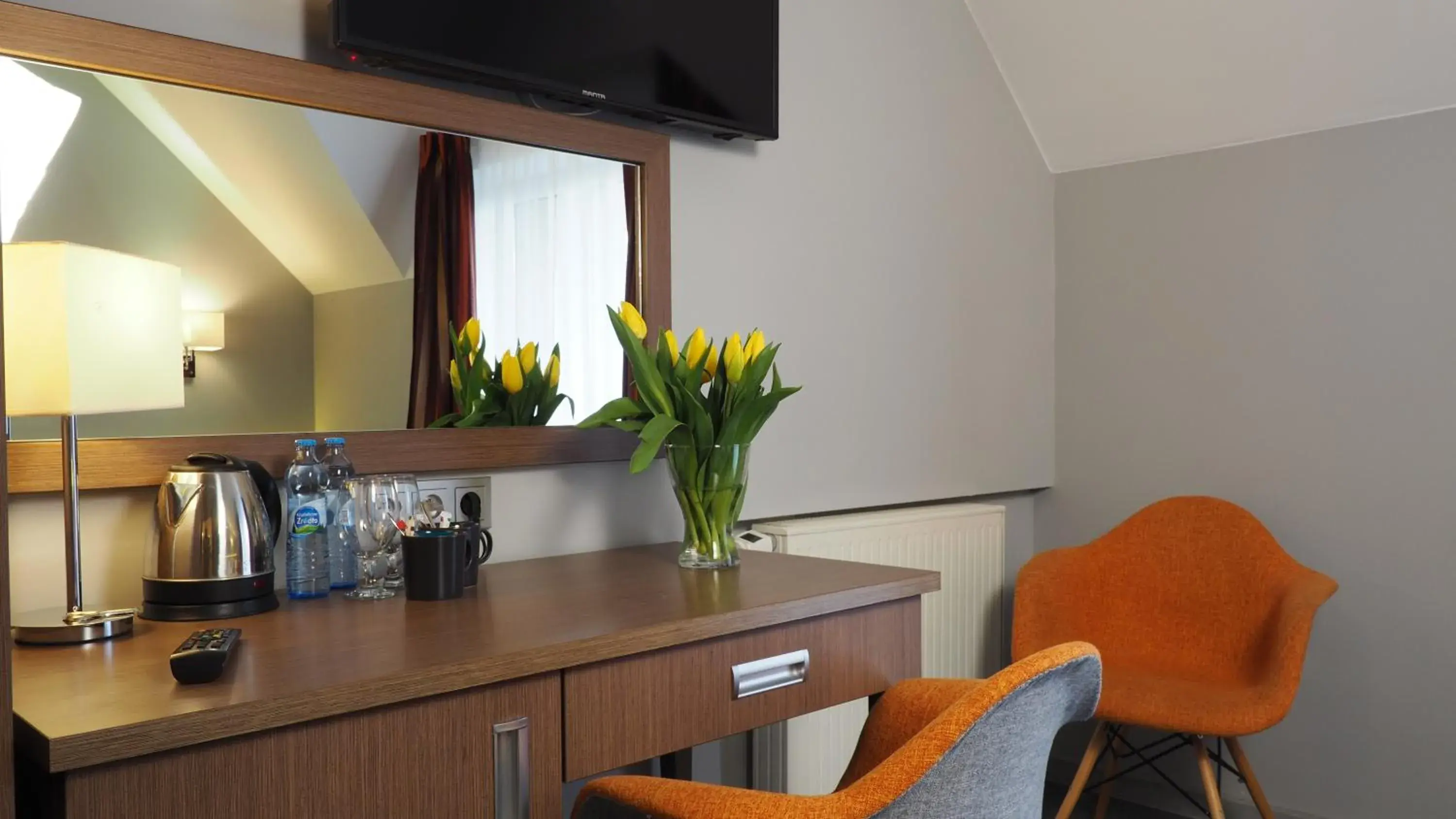 Double Room with Balcony - single occupancy in Hotel Konstancja Double Room with Balcony - single occupancy in Hotel Konstancja