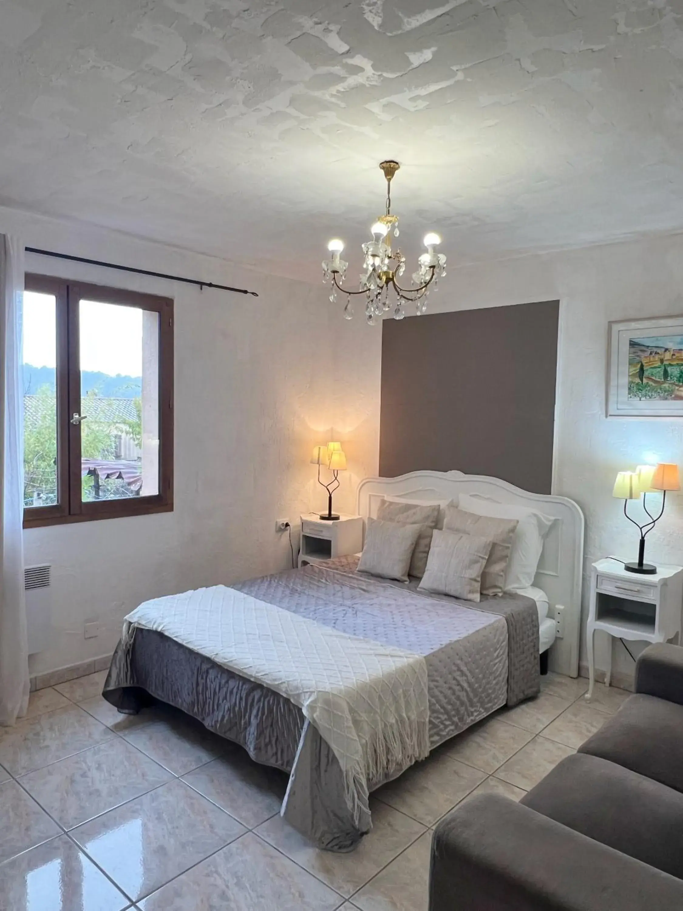 Double Room with Mountain View in Bed & Breakfast Le Beauséjour Double Room with Mountain View in Bed & Breakfast Le Beauséjour